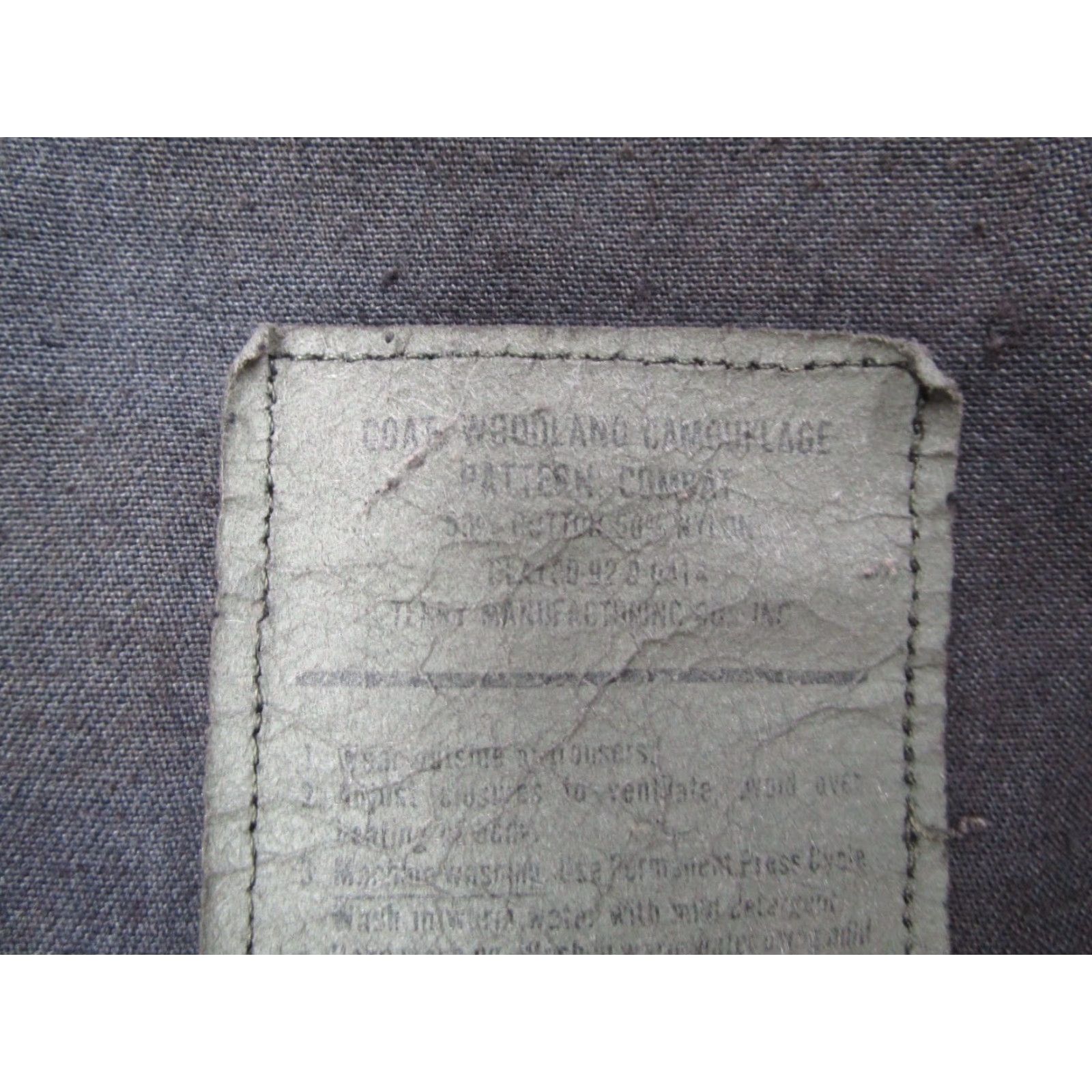 Vintage Etienne Marcel Jacket Women Small Green Camo Button Up Field Army Military Camouflage Pockets Casual Size S / US 4 / IT 40 - 4 Thumbnail