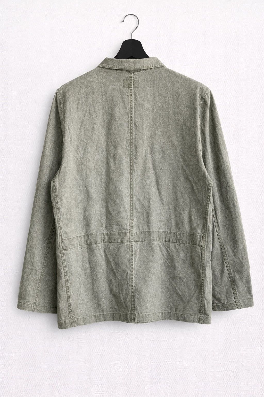 Smith's American Smith’s American Vintage Work Grey Cotton Utility Jacket Size US M / EU 48-50 / 2 - 2 Thumbnail