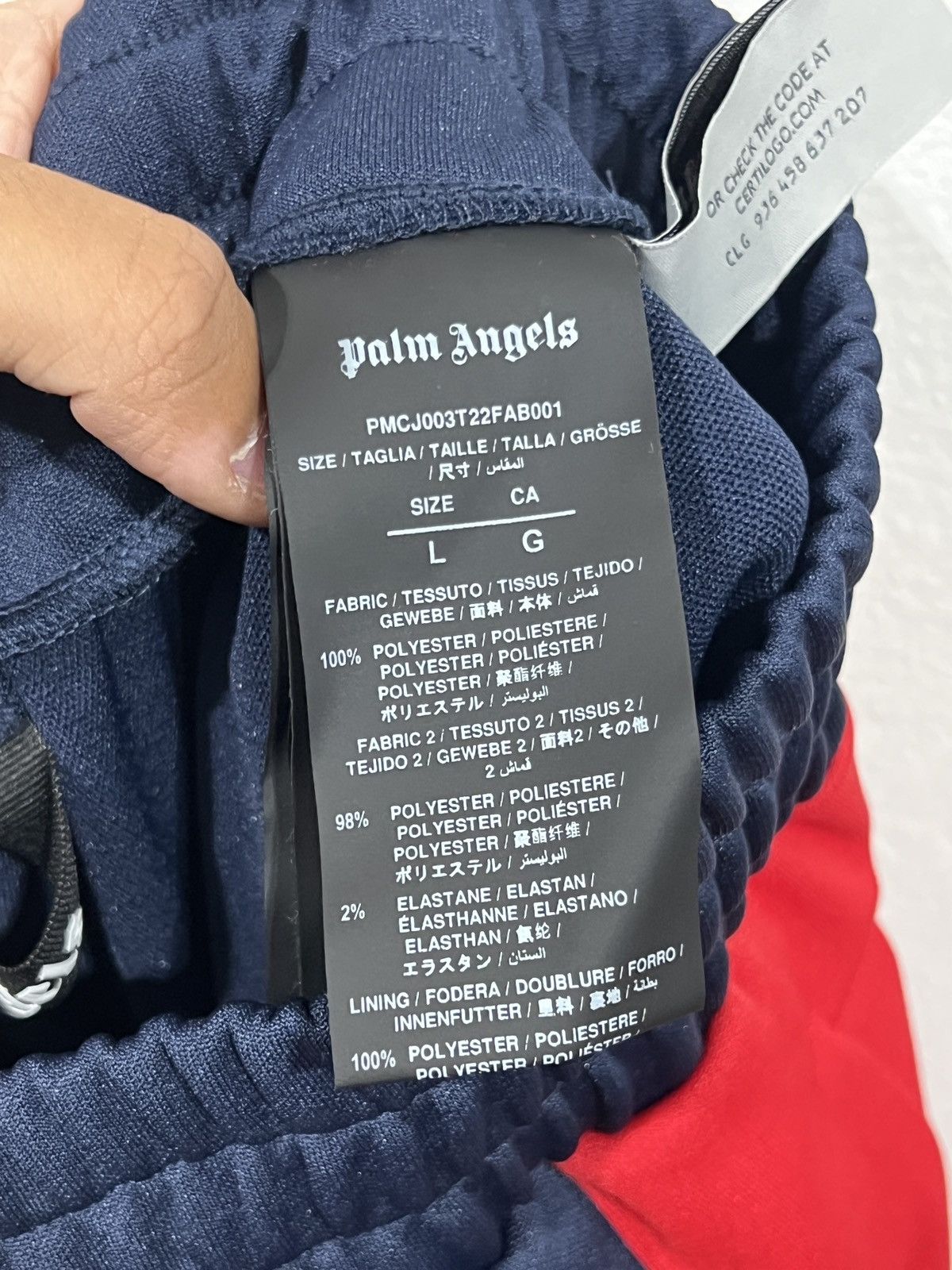Palm Angels Palm Angels Colorblock Track Pants Size US 34 / EU 50 - 6 Thumbnail