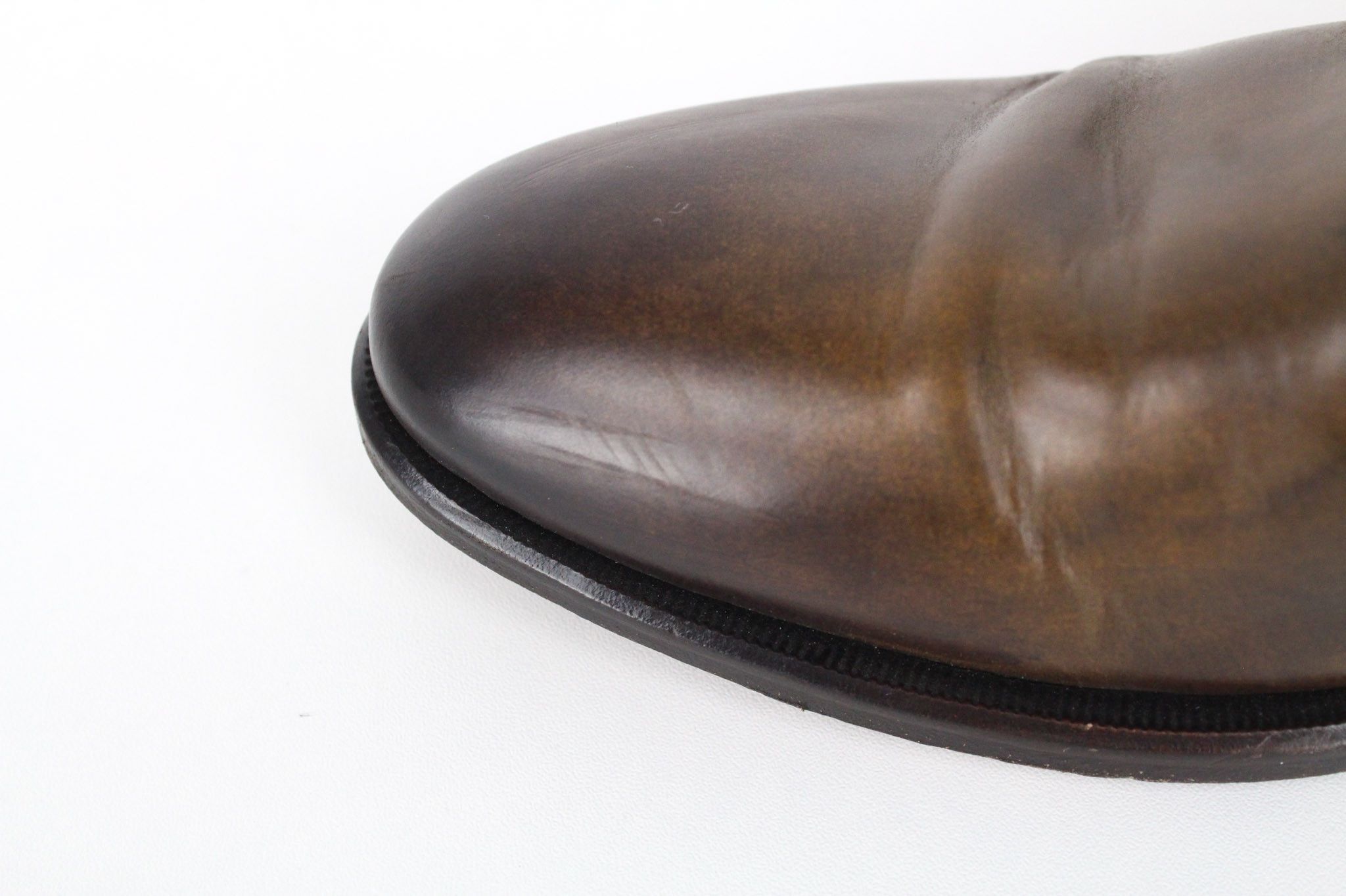 Suitsupply EU43 Brown Leather Buckled Low-Top 72424 Size US 10 / EU 43 - 12 Thumbnail
