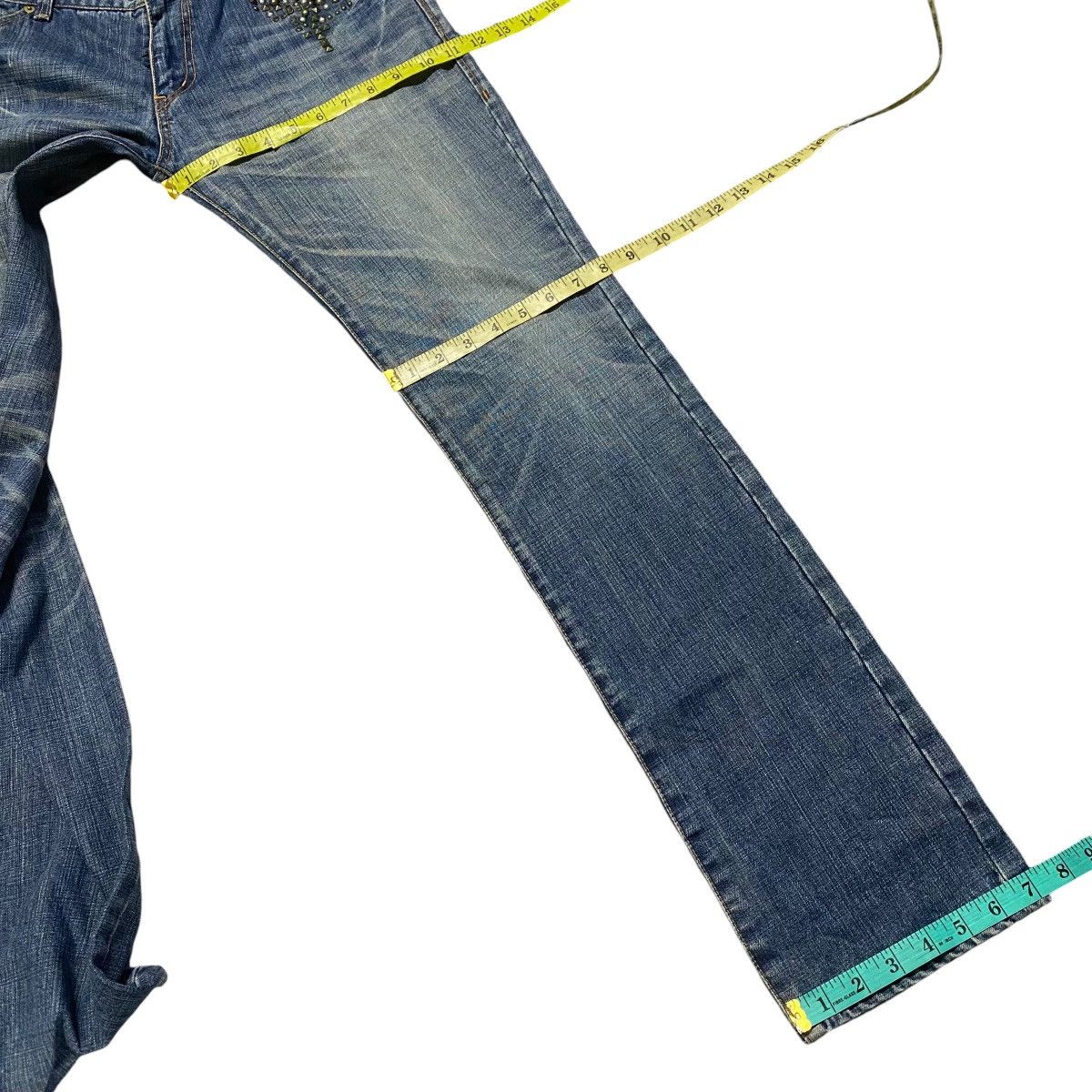 Vintage GLOW NAKED Studded Embellish Denim Skinny Jeans Size US 30 / EU 46 - 23 Thumbnail