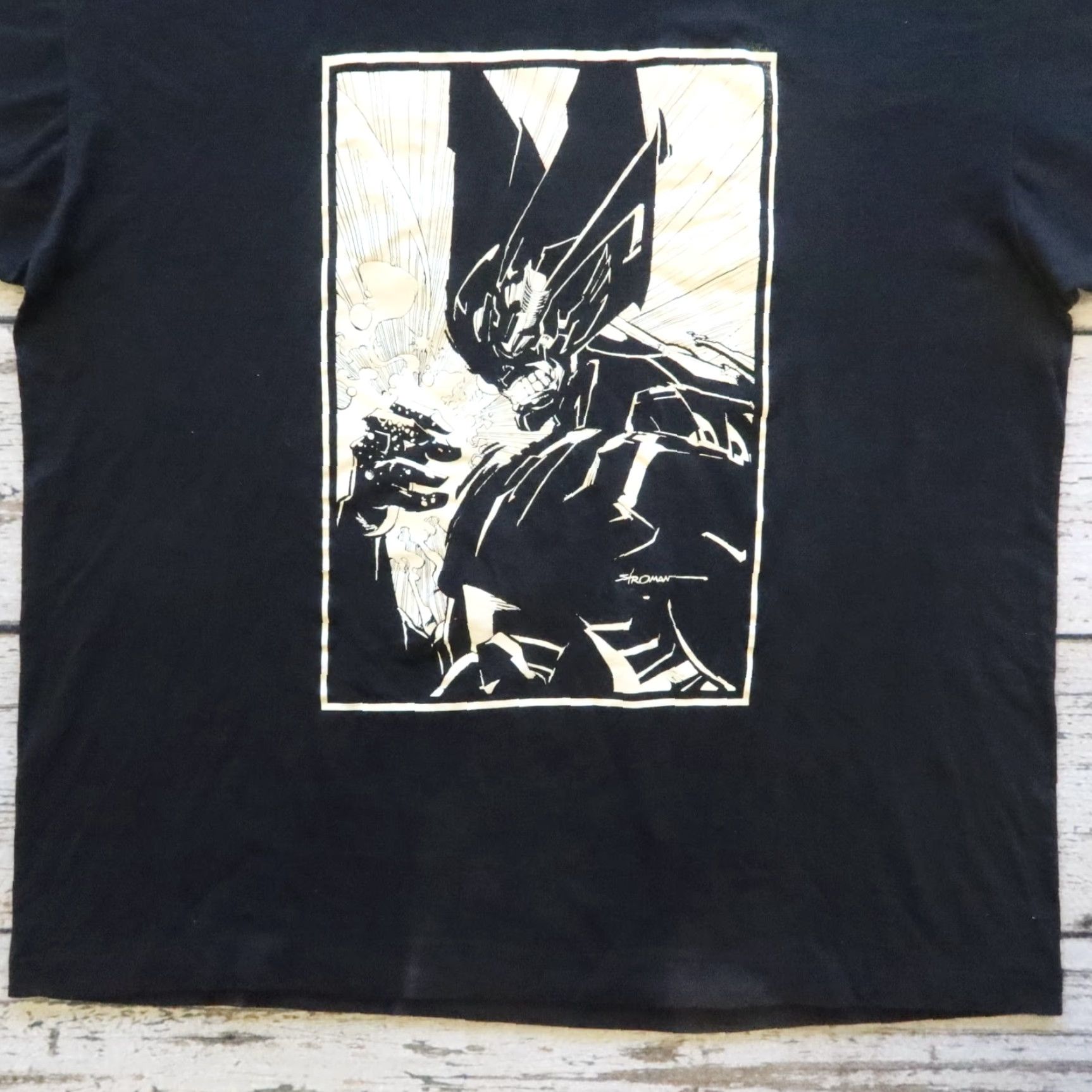 Vintage Vintage Wolverine Larry Stroman Shirt Rare 90s XL Black Mens T-Shirt Marvel Image Comics Size US XL / EU 56 / 4 - 3 Thumbnail