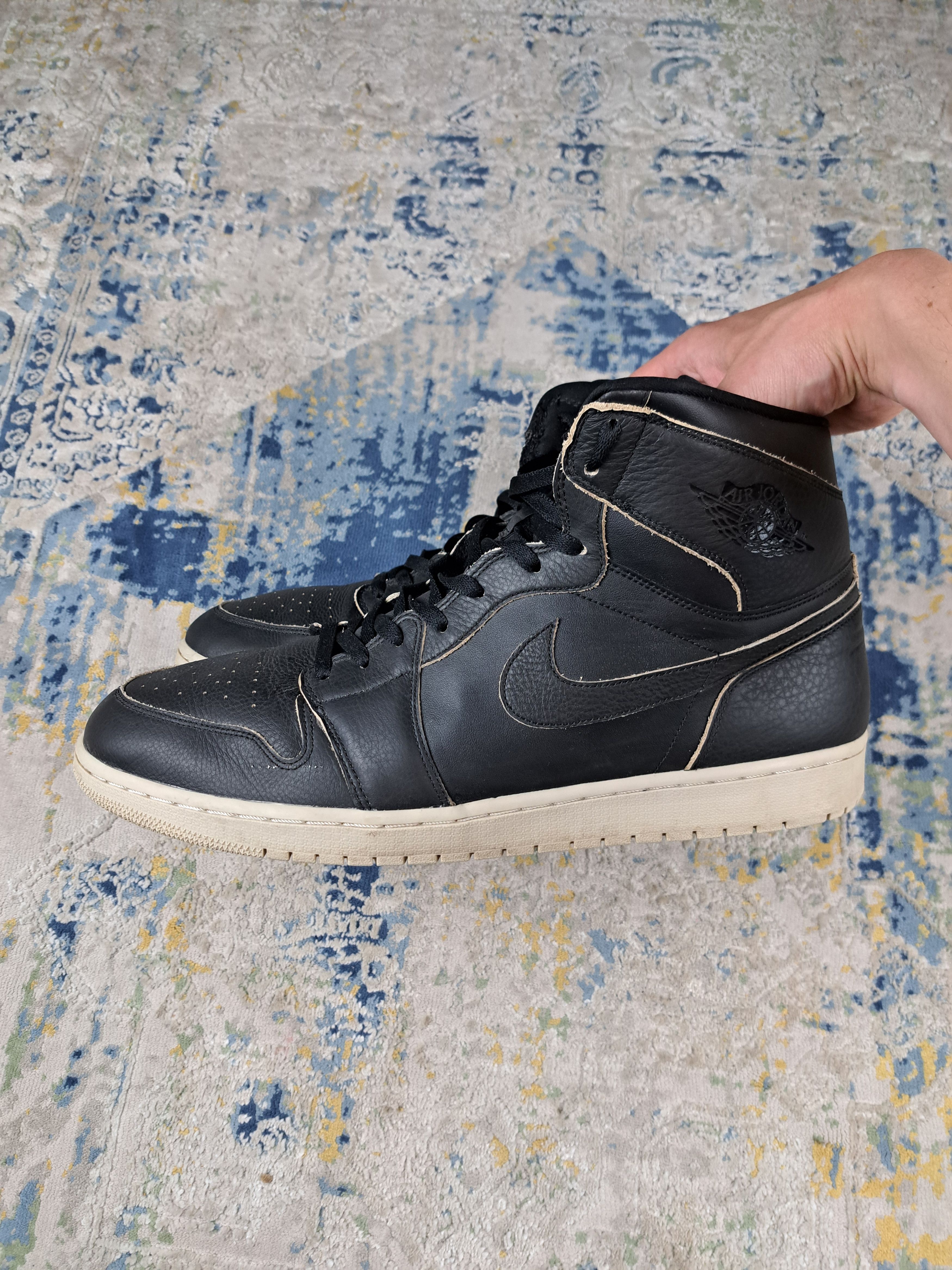 Jordan Brand ❗️17 US❗️Nike Air Jordan High Black Desert Sand Big Size Size US 15 / EU 48 - 3 Thumbnail