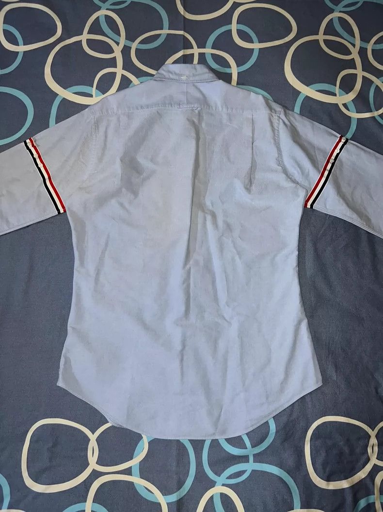 Thom Browne Thom Browne Classic color stripe large ring arm sleeve labe Size US XL / EU 56 / 4 - 3 Thumbnail