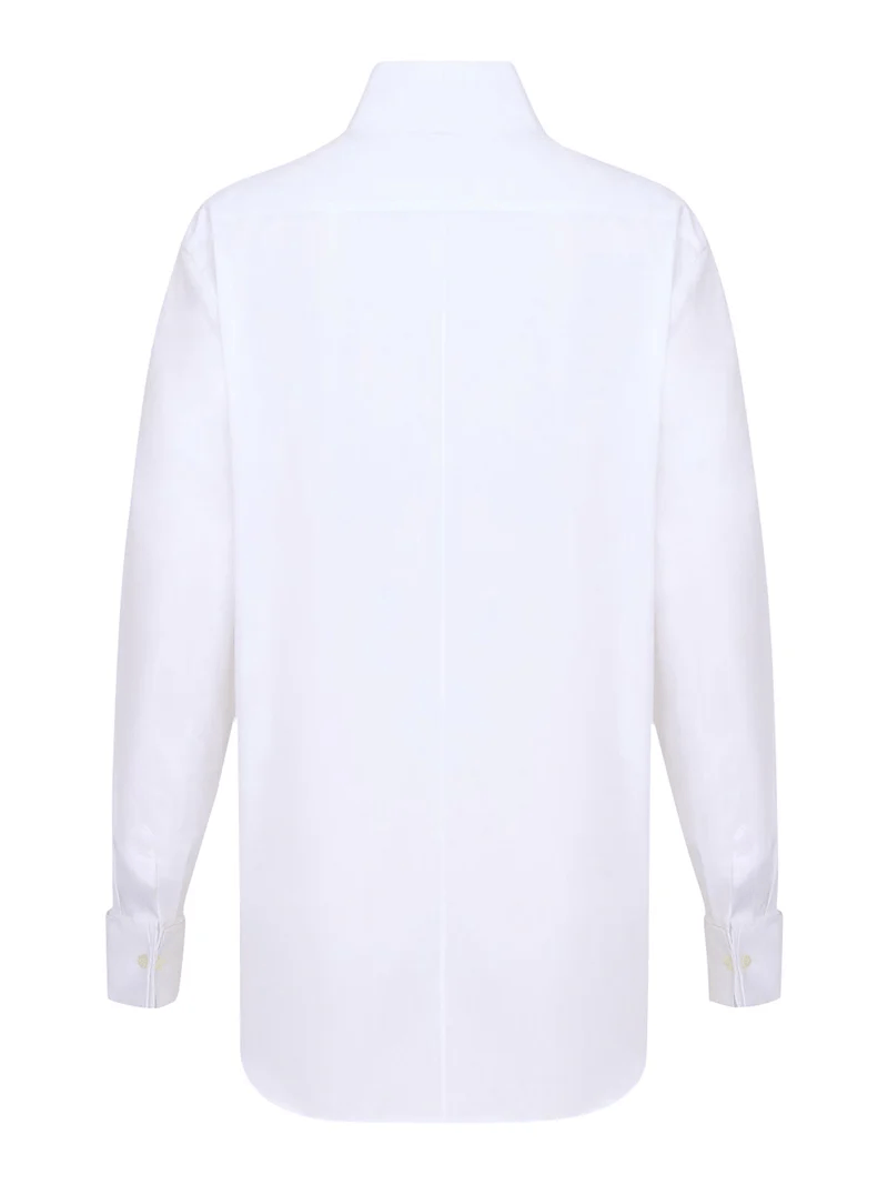 Dior DIOR $2500 White Cotton Blouse New & Authentic Size ONE SIZE - 2 Thumbnail