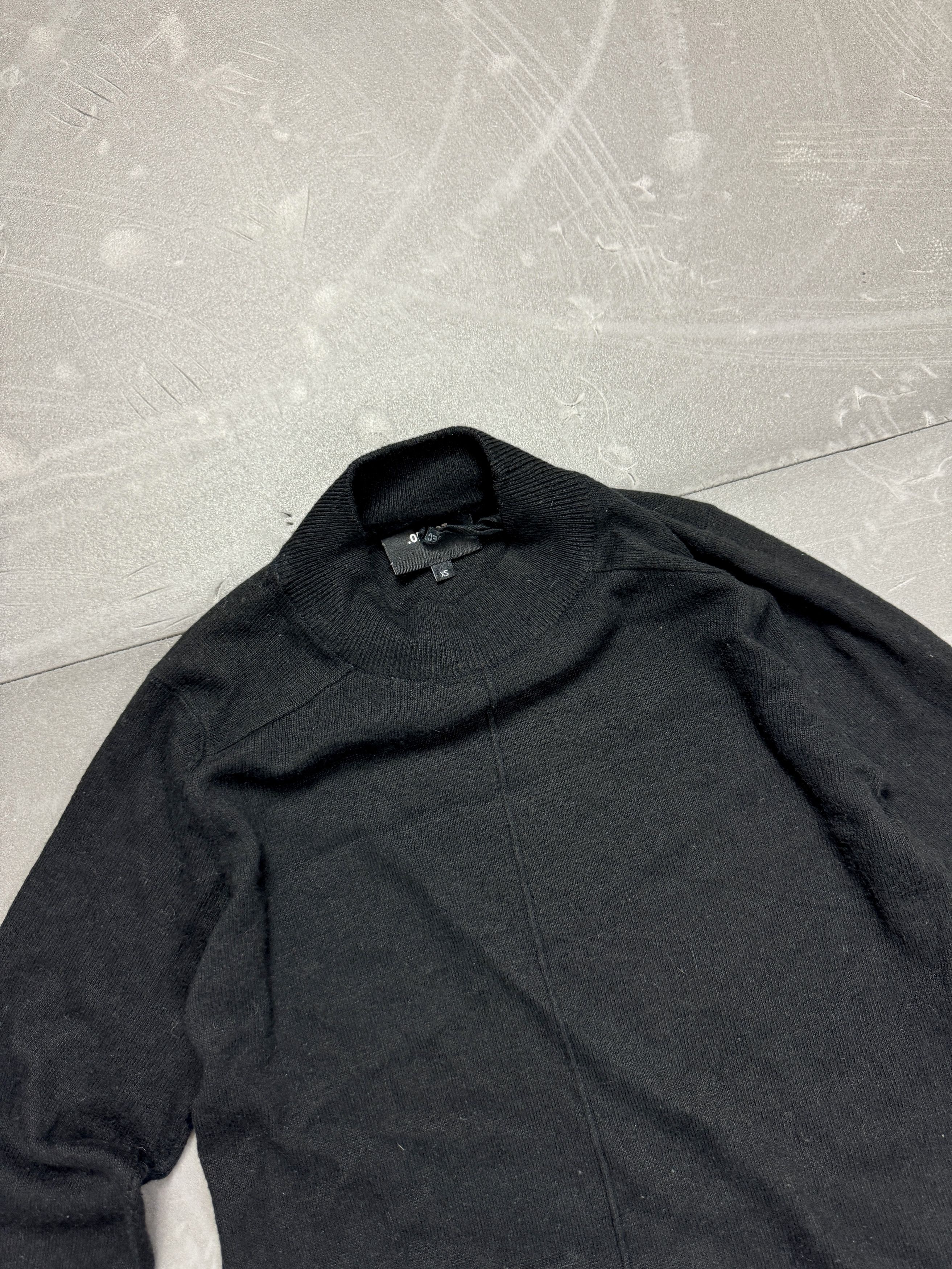 Vintage .Object black sweater turtleneck retro coquette aesthetic Size XS / US 0-2 / IT 36-38 - 5 Thumbnail