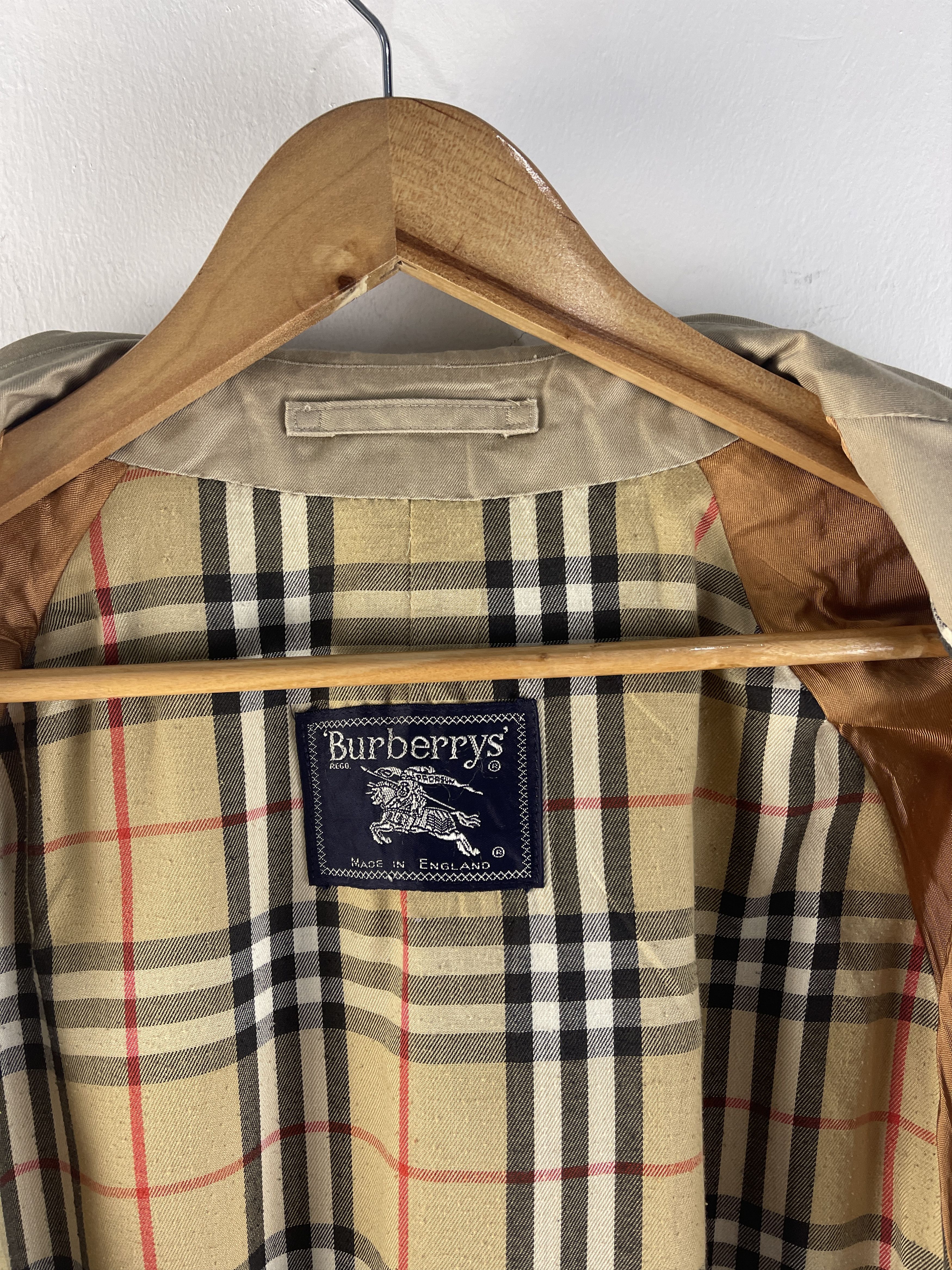 Burberry Vintage Burberrys London Piccadilly Car Coat Nova Check Size M / US 6-8 / IT 42-44 - 15 Thumbnail