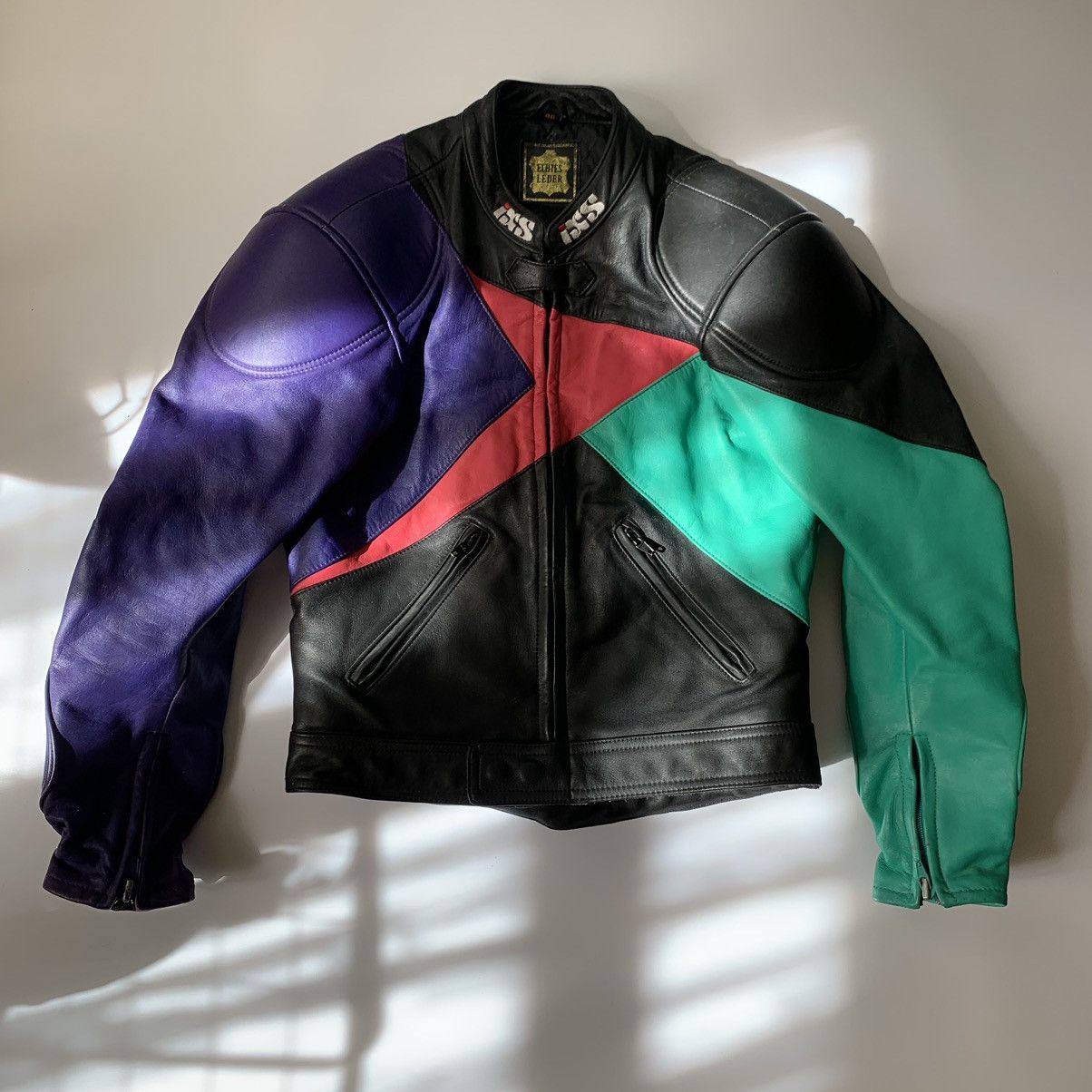 Vintage Vintage IXS Moto Racing Leather Jacket Size US S / EU 44-46 / 1 - 2 Thumbnail