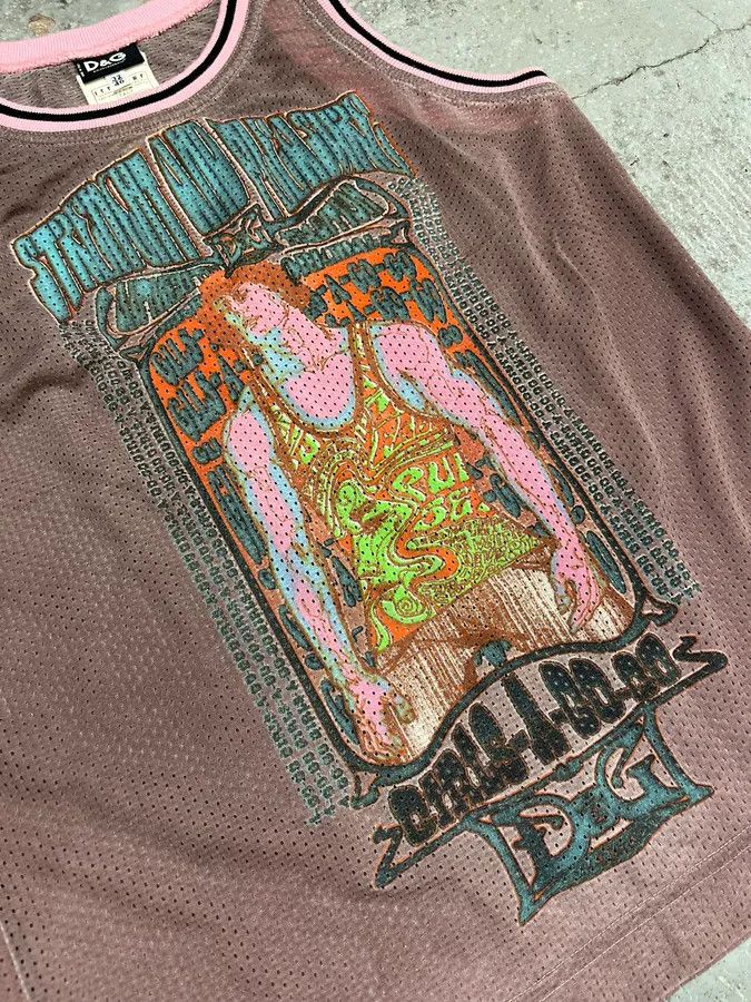 Dolce & Gabbana SS2004 Dolce & Gabbana Pink Cozy Tank Top Size XS / US 0-2 / IT 36-38 - 5 Thumbnail