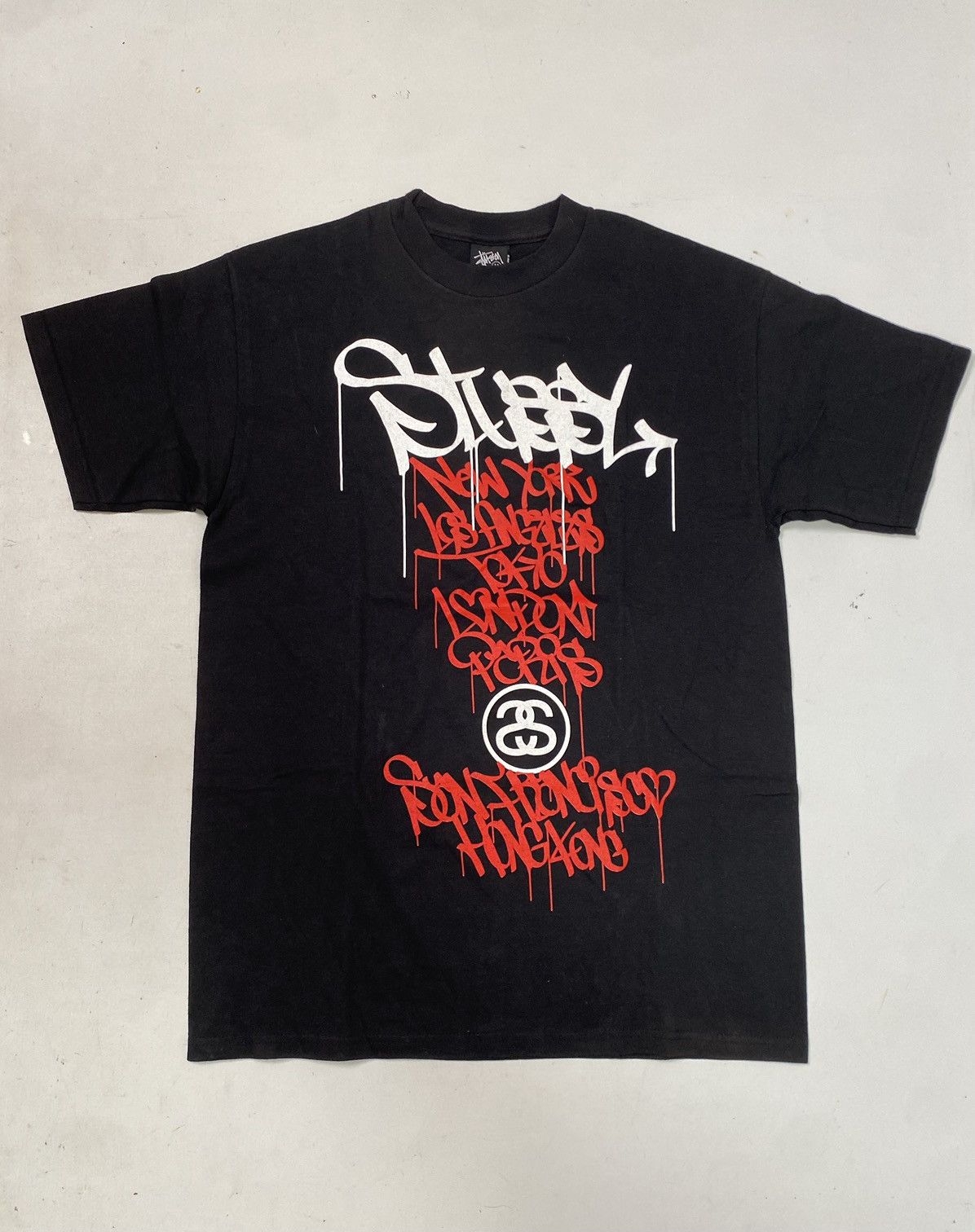 Stussy T-SHIRT Stussy International size M black used Size US M / EU 48-50 / 2 - 1 Thumbnail