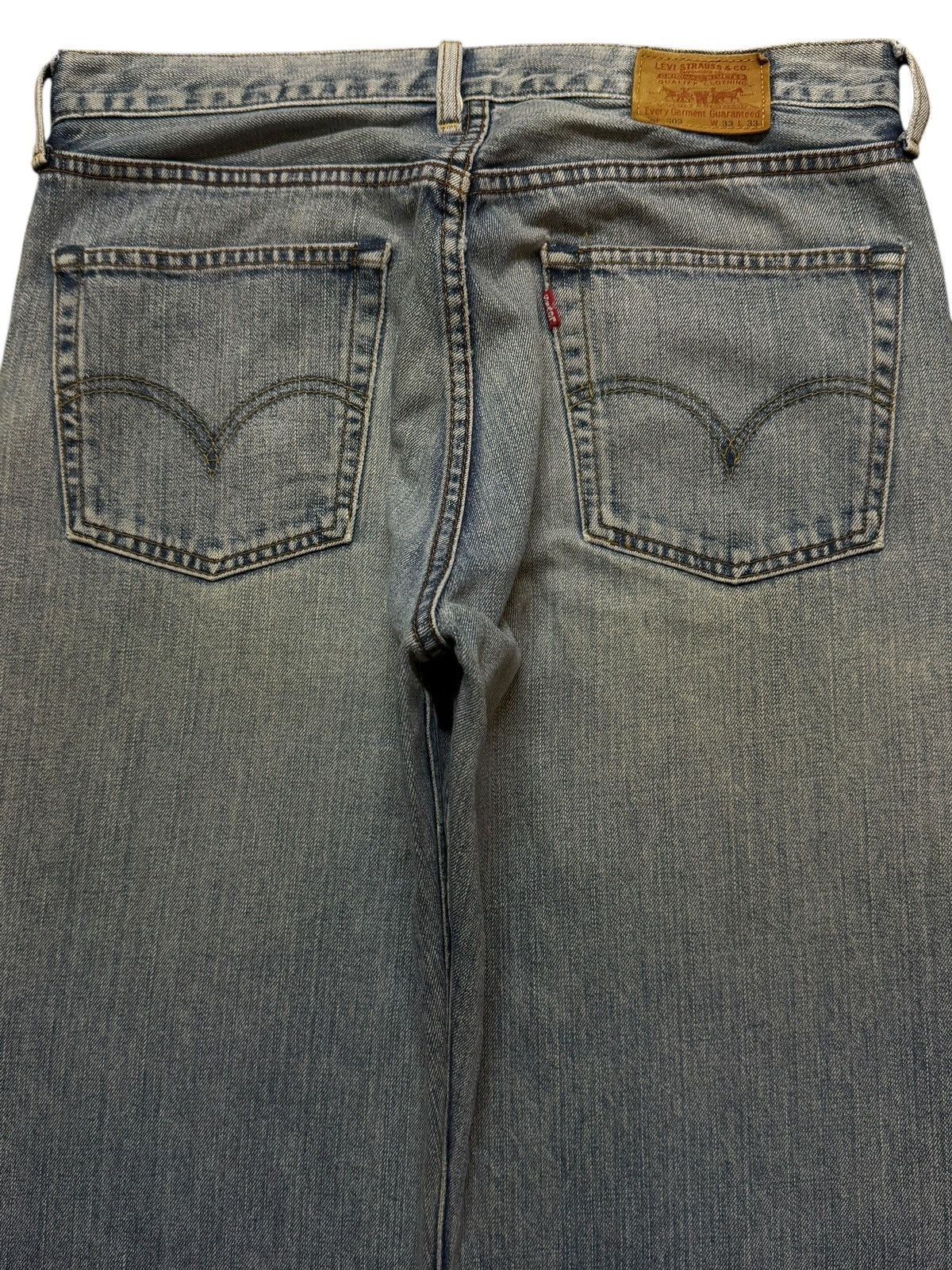 Levi's Vintage 90s Levis 503 Classic Blue Faded Wash Wide Leg Baggy Size US 33 - 4 Thumbnail