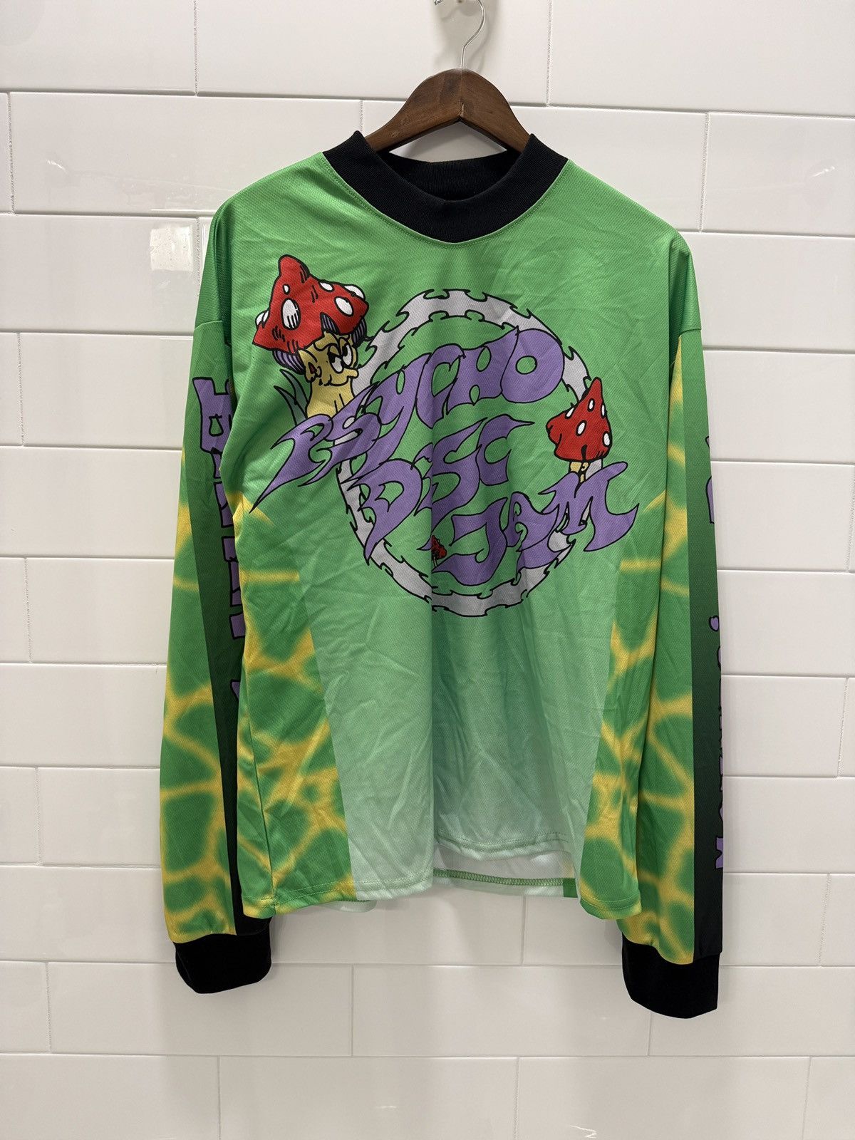 Brain Dead × Oakley Brain Dead Mountain Dew Pyschic Disc Jam Jersey Size US L / EU 52-54 / 3 - 1 Thumbnail
