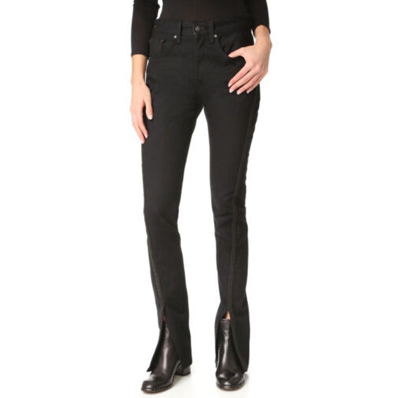 Rag & Bone Rag & Bone Womens Jeans Size 29 Regalia Black RBW12 NEW Size 29" - 1 Thumbnail