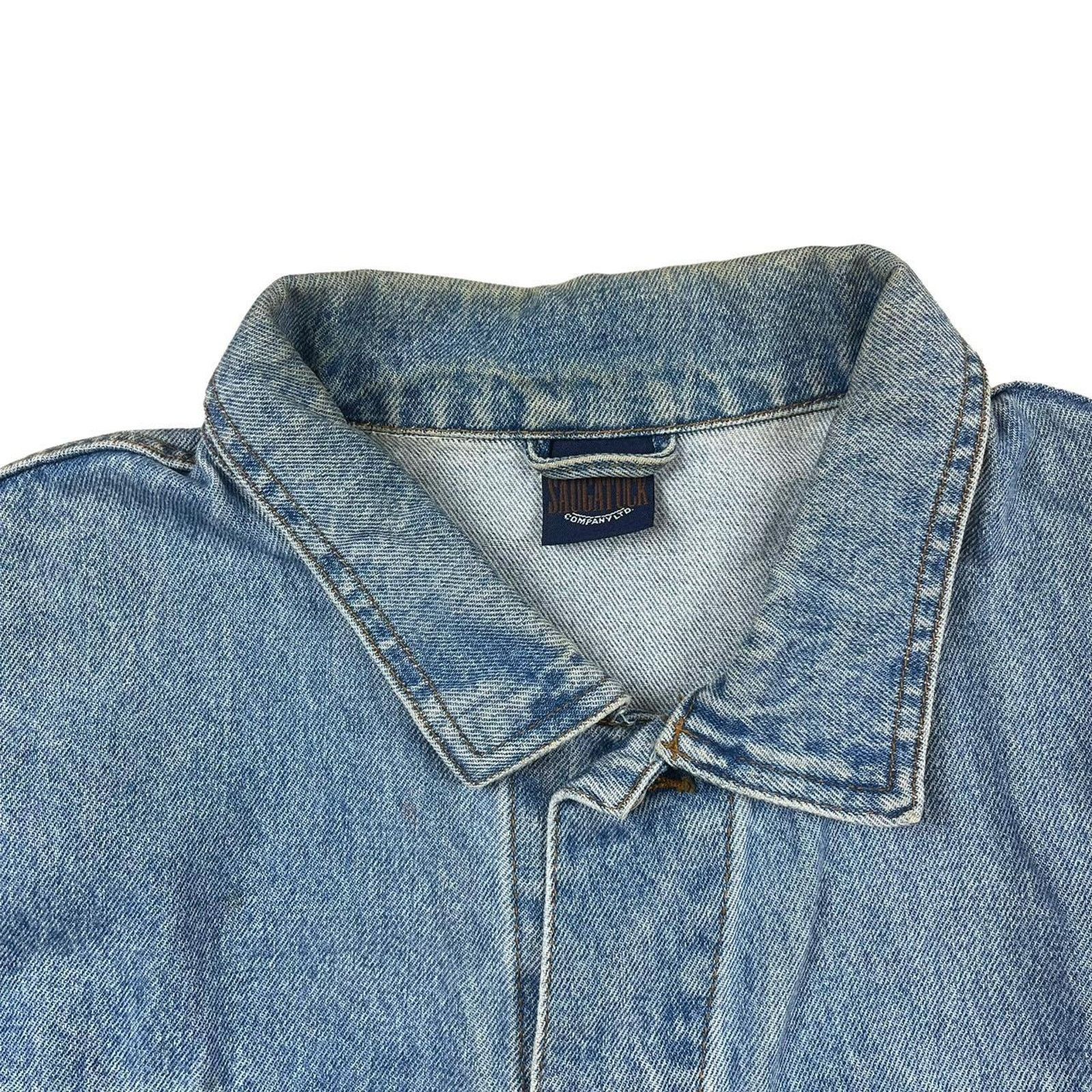 Vintage Vintage Saugatuck Denim Jacket Size US XL / EU 56 / 4 - 4 Thumbnail