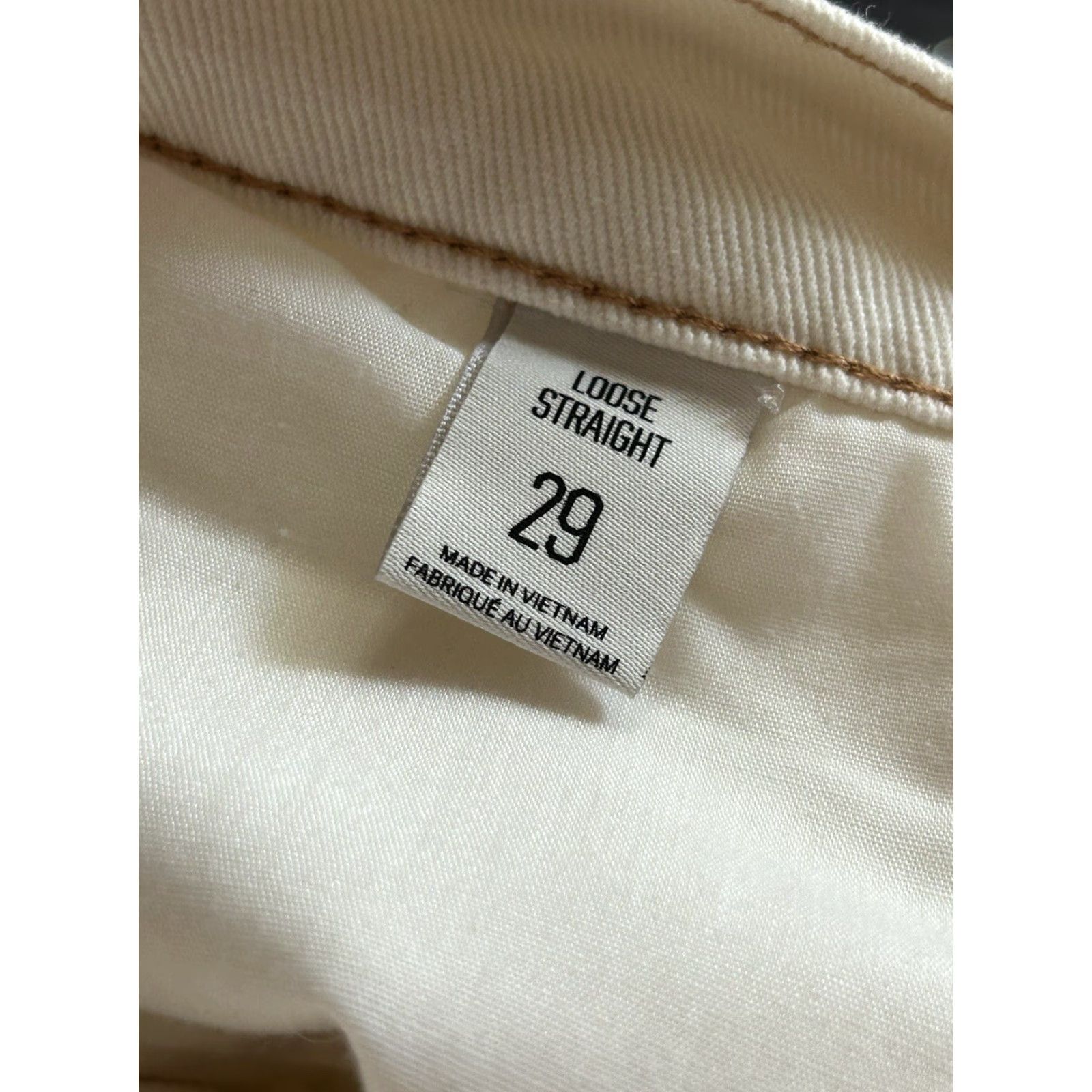Urban Outfitters **Urban Outfitters BDG Women's Straight Jeans Size 29 Ivory** User: **Urban Outfitters BDG Women's Straight Jeans Size 29 Cream** Size 29" - 6 Thumbnail
