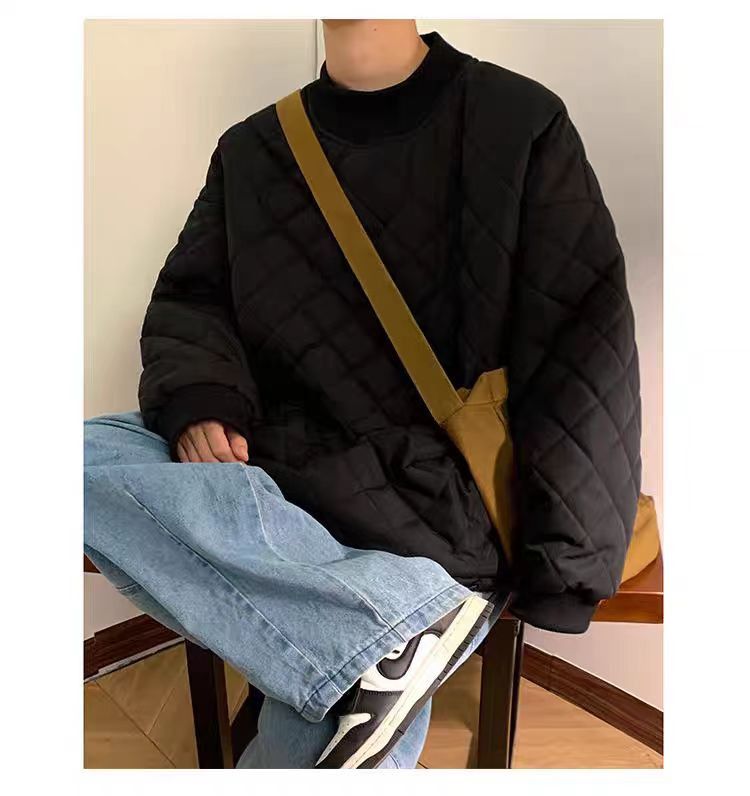 Japanese Brand × Vintage Black utility mock neck quilted padded top puffer Size US M / EU 48-50 / 2 - 4 Thumbnail