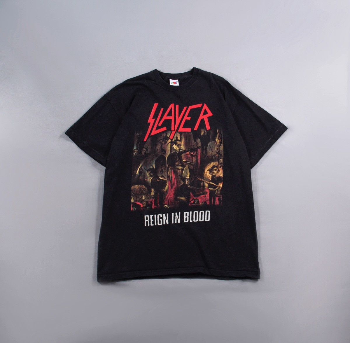 Slayer Slayer Vintage Official Metal Black Rock Tour Tee T Shirt L Size US L / EU 52-54 / 3 - 1 Thumbnail