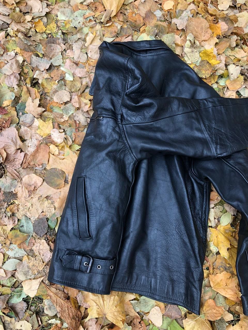 Vintage VERY RARR SKIN ELEGANCE COMFORT REAL LEATHER JACKET RETRO Size US XL / EU 56 / 4 - 13 Thumbnail