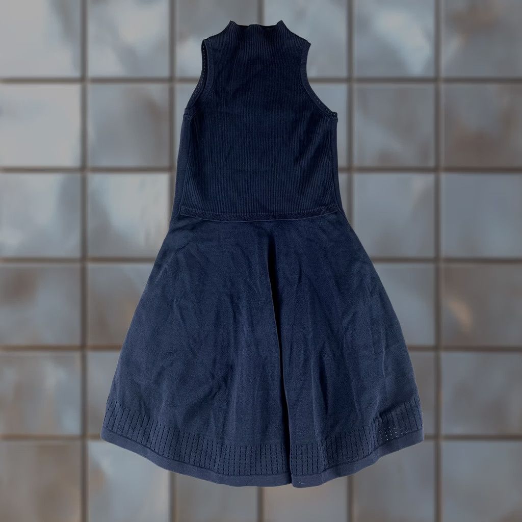 Vintage VINTAGE STELLA JAMIE DRESS WOMENS XS NAVY BLUE NWT SLEEVELESS MOCK NECK A-LINE Size XS / US 0-2 / IT 36-38 - 1 Thumbnail