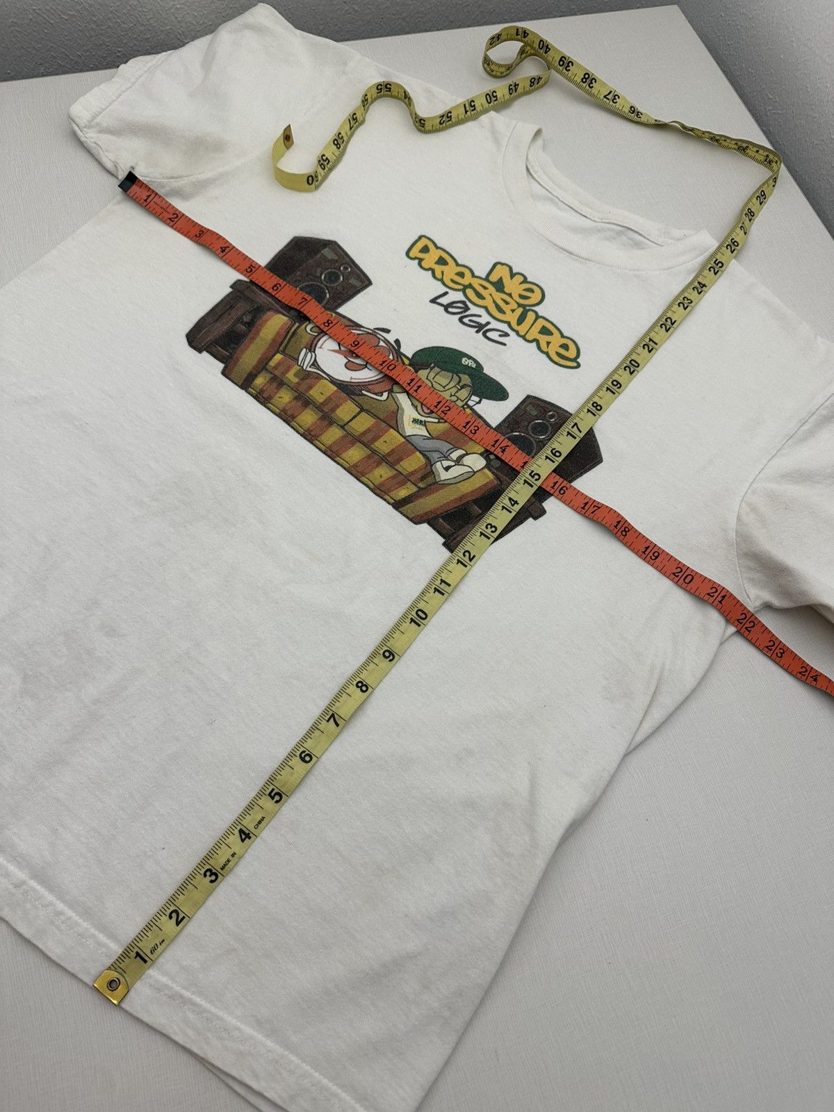Rap Tees Logic No Pressure Album Promo Tee Large Underground Hip Hop Size US L / EU 52-54 / 3 - 6 Thumbnail