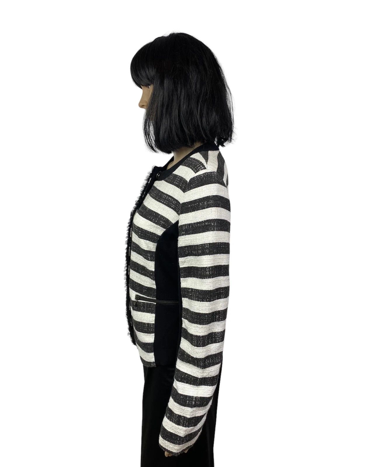 Pinko Pinko Striped Cotton Jacket size IT44 GB12 Size M / US 6-8 / IT 42-44 - 4 Thumbnail