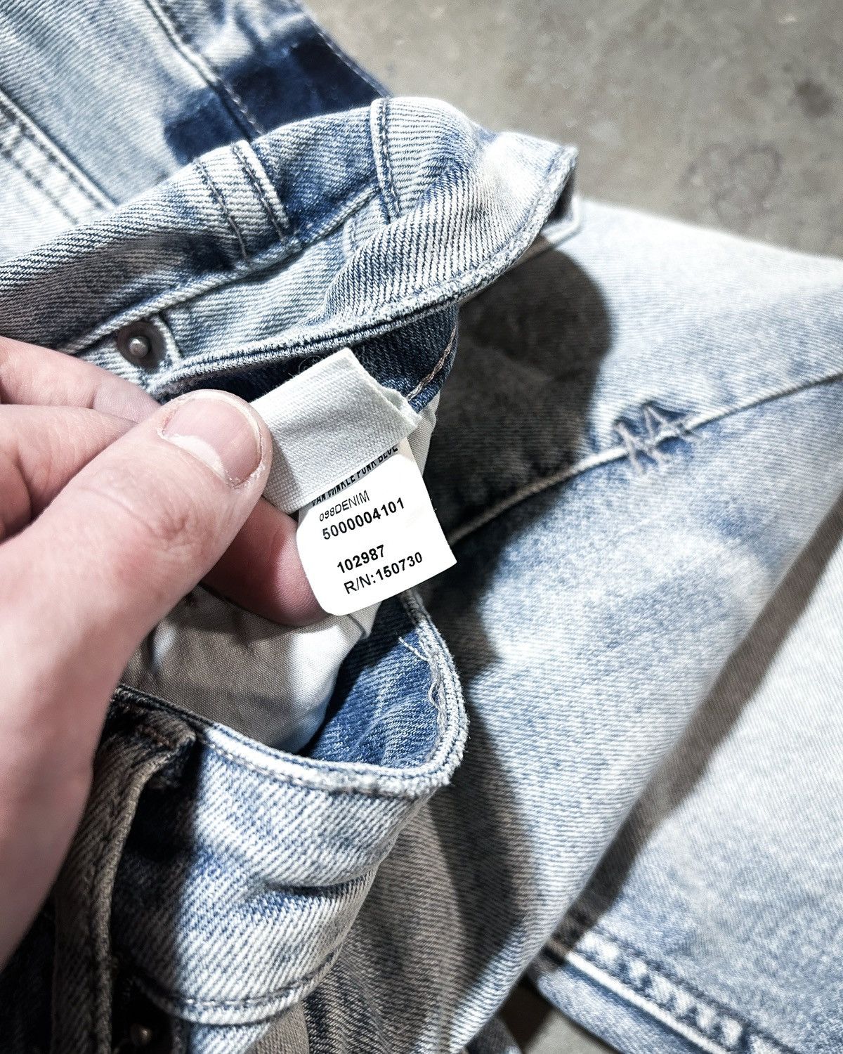 Ksubi LIGHT WASH BLUE VAN WINKLE DENIM Size US 32 / EU 48 - 8 Thumbnail