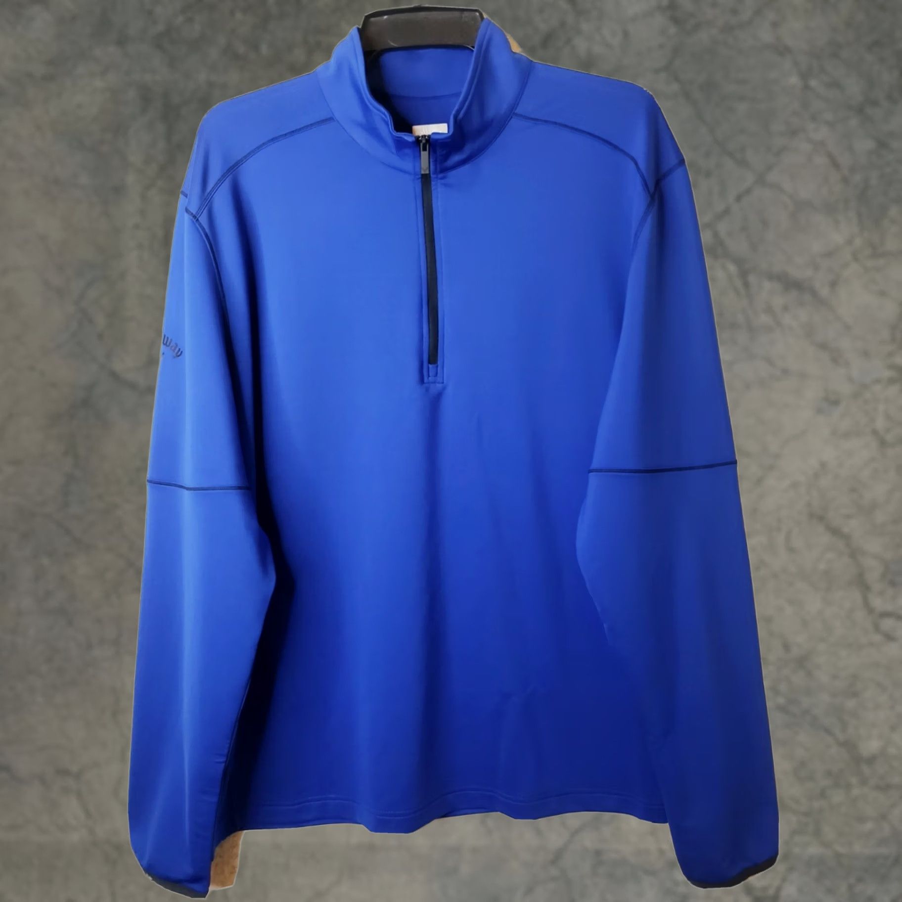 Callaway Callaway Weather Series Pullover Men's XL Blue 1/4 Zip Swing Tech Size US XL / EU 56 / 4 - 1 Thumbnail