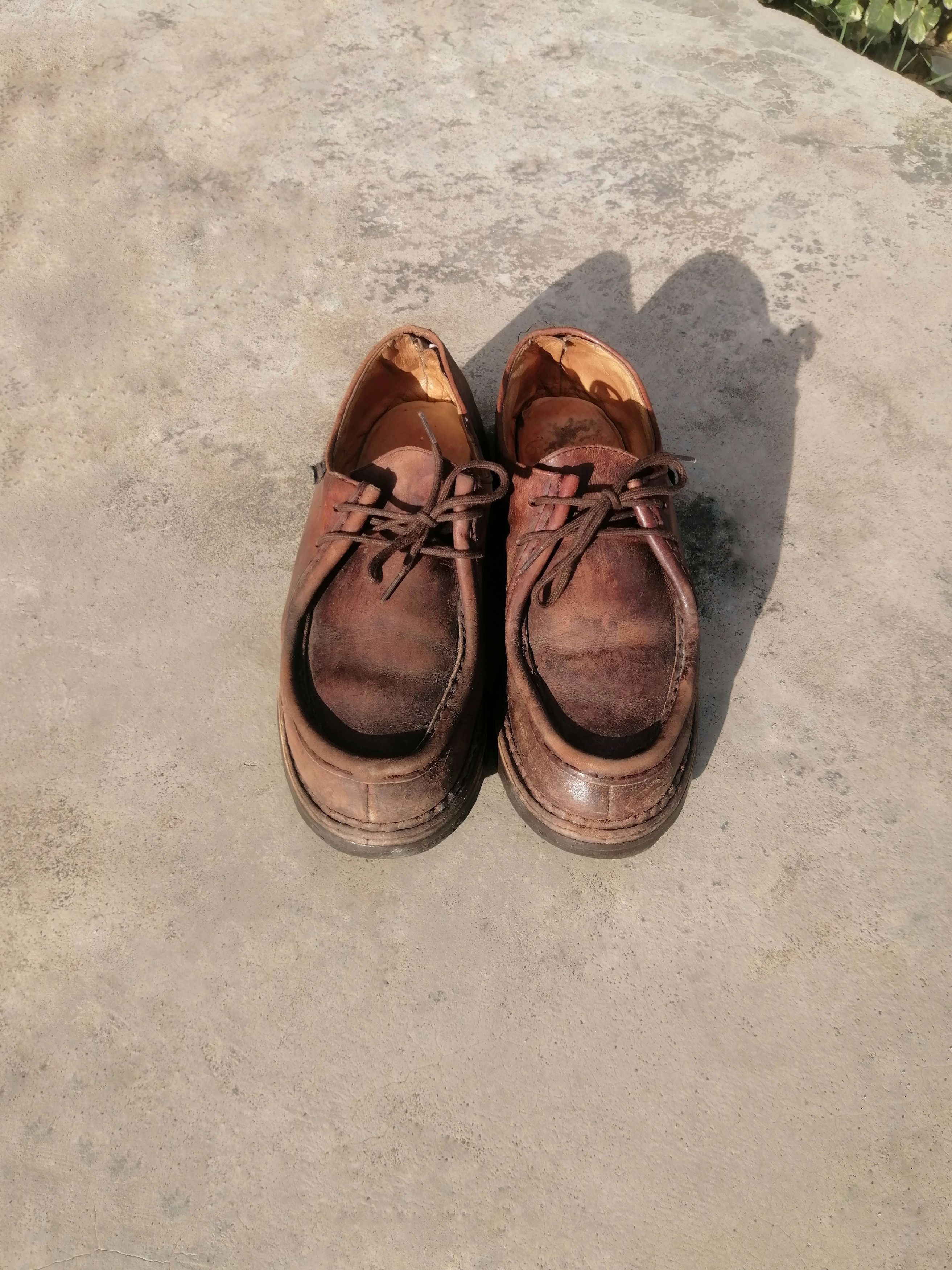 Paraboot Paraboot Michael Brown Leather Moc Toe Derby - 41.5 - France Size US 8.5 / EU 41-42 - 8 Thumbnail