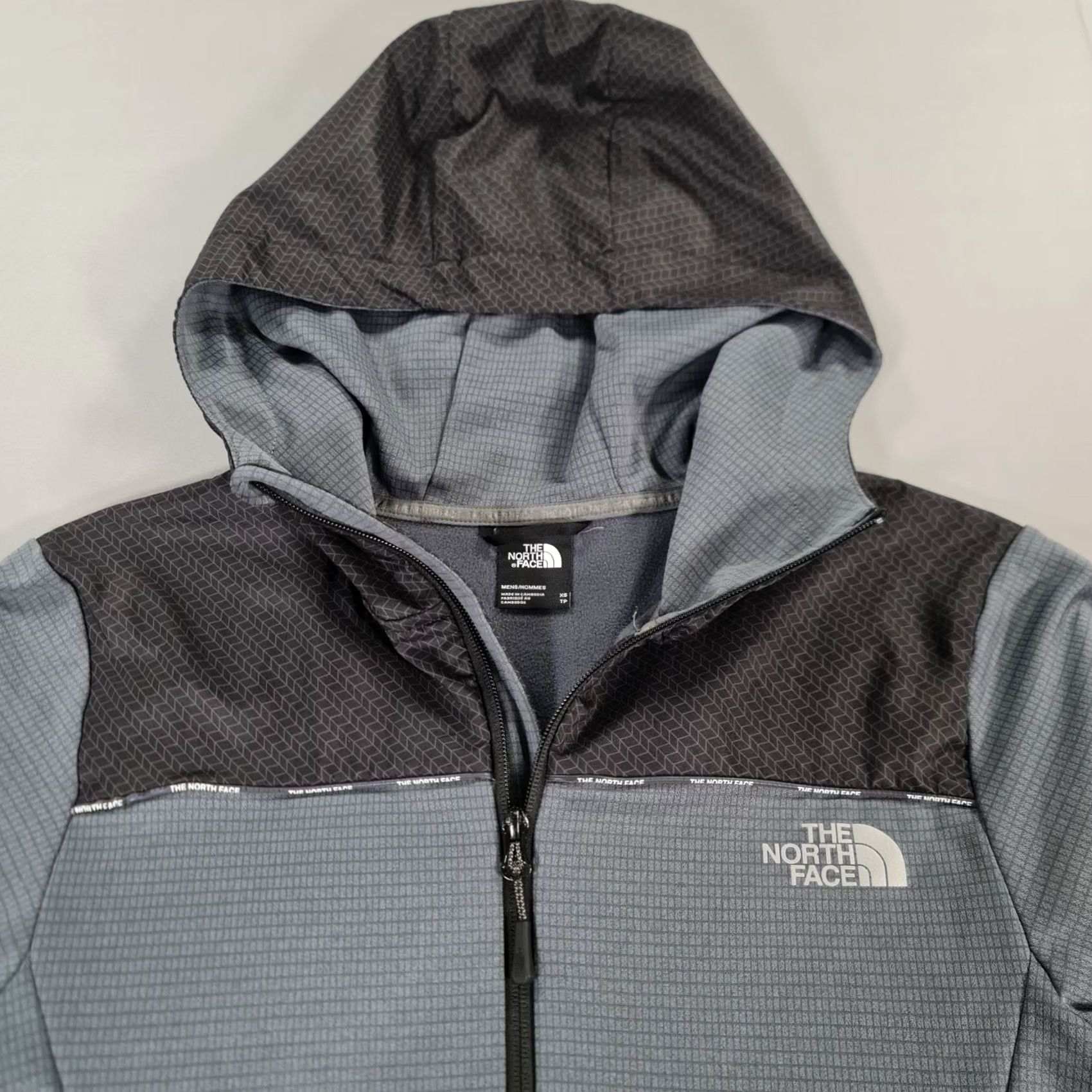 The North Face VINTAGE The North Face Mens Hoodie Grey XS Fleece Full Zip Size US XS / EU 42 / 0 - 2 Thumbnail