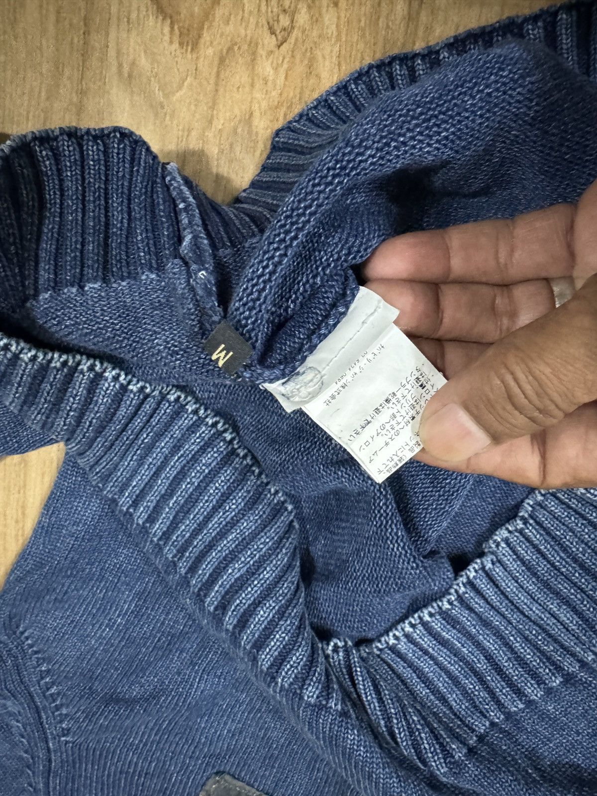 Napapijri NAPAPIJRI INDIGO KNITWEAR Size US L / EU 52-54 / 3 - 5 Thumbnail