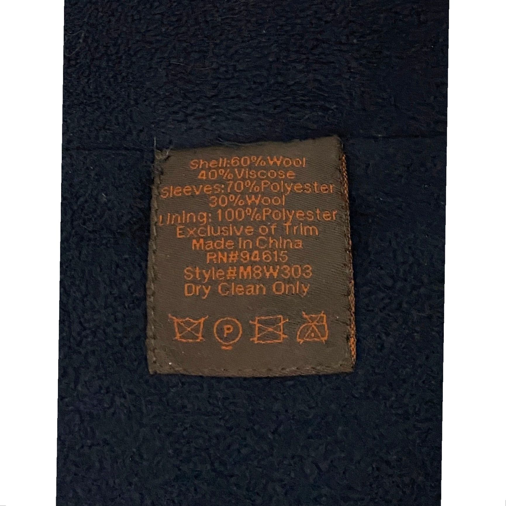 Vintage Hawke & Co Outfitter Bomber Jacket Wool Blend Full Zip Blue M Men Size M Size US M / EU 48-50 / 2 - 7 Thumbnail