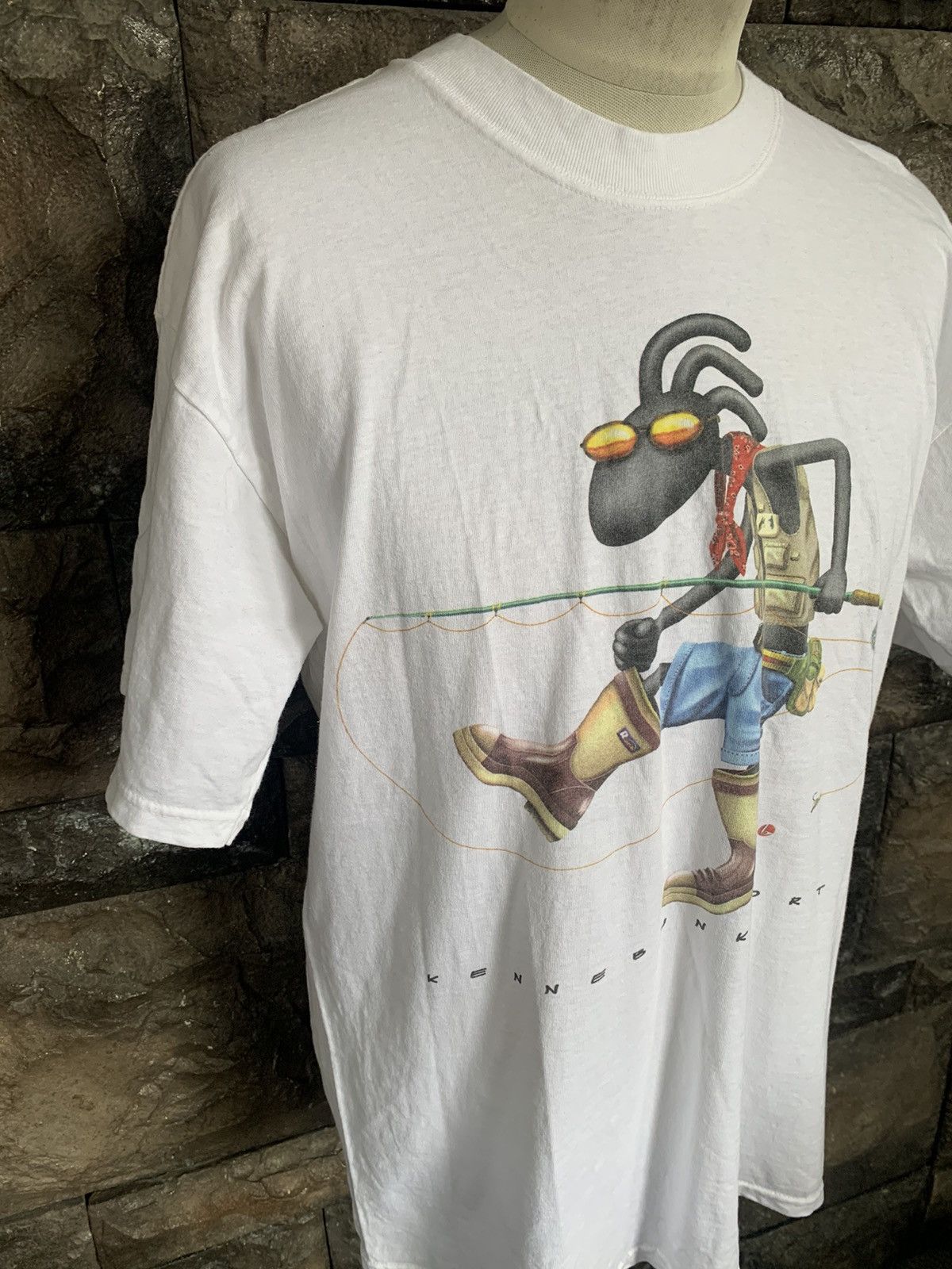 Vintage Vintage 90s Back Country Clothing Graphics Art T shirt Size US L / EU 52-54 / 3 - 6 Thumbnail