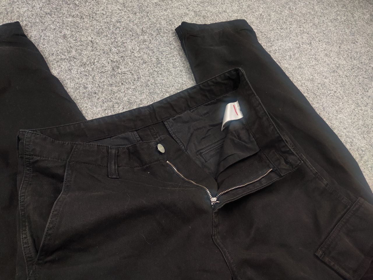 Carhartt Vintage Carhartt Canvas Black cargo pants usa Workwear Size US 32 / EU 48 - 12 Thumbnail