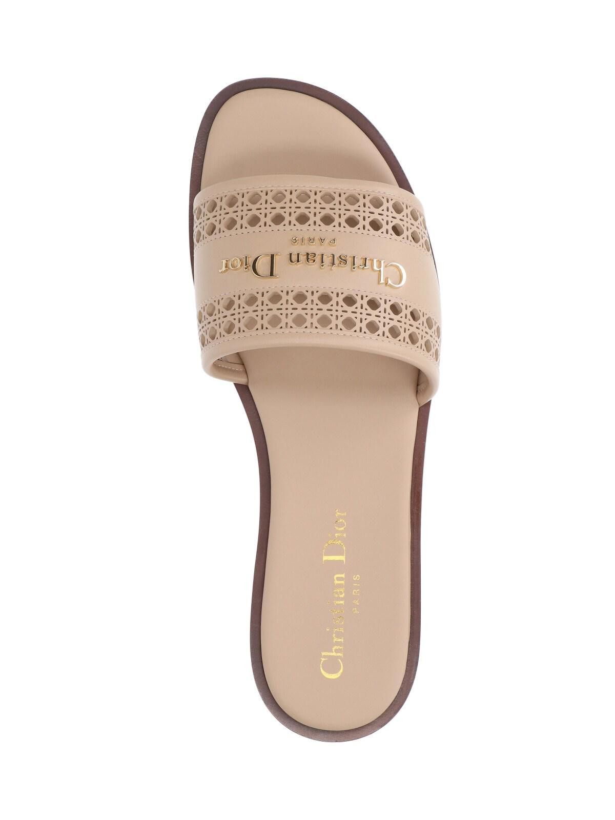 Dior CHRISTIAN DIOR D-LANE SLIDES SIZE 37 Size ONE SIZE - 4 Thumbnail
