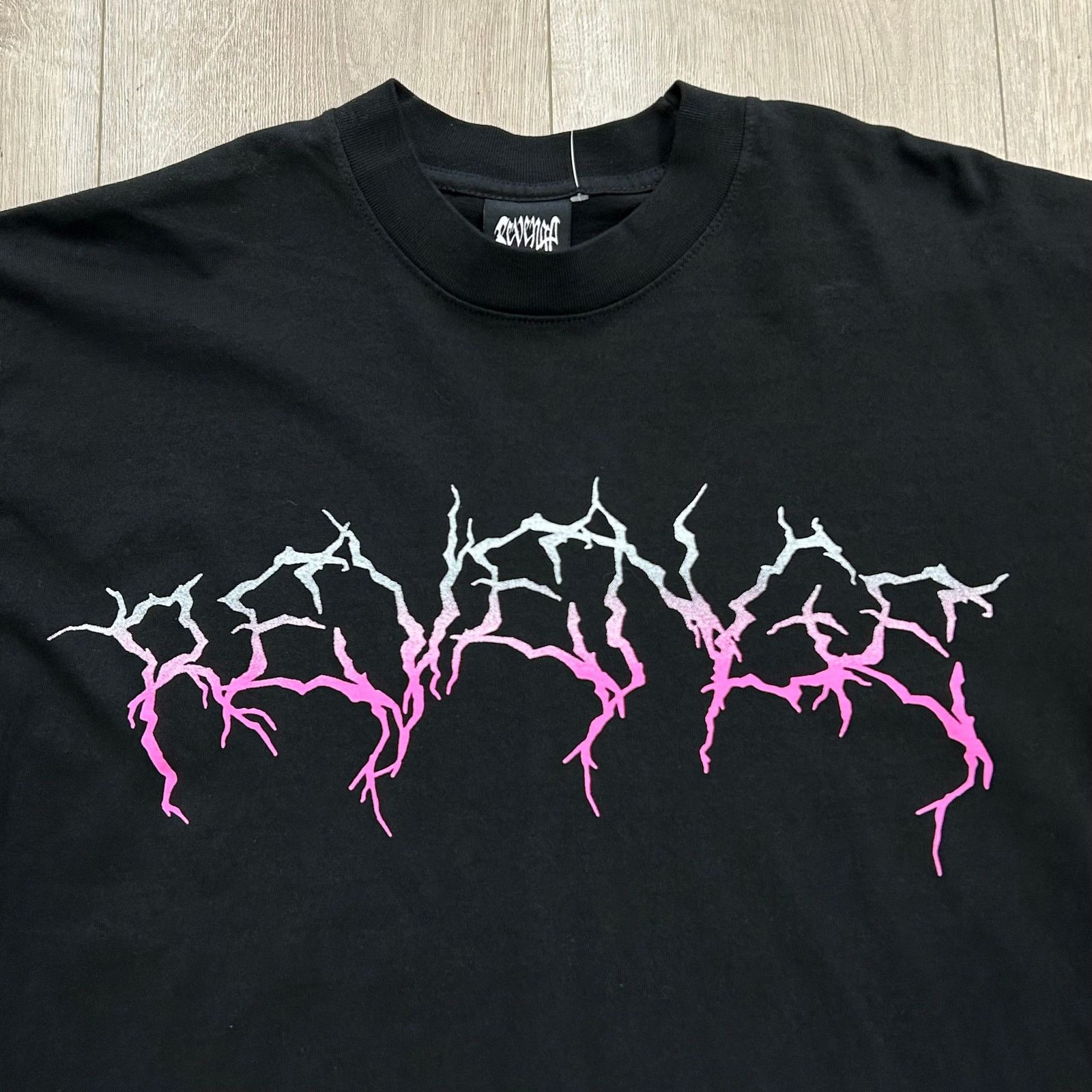 Revenge Revenge Lightning Anarchy Tee T Shirt Size Medium M Black Size US M / EU 48-50 / 2 - 2 Thumbnail