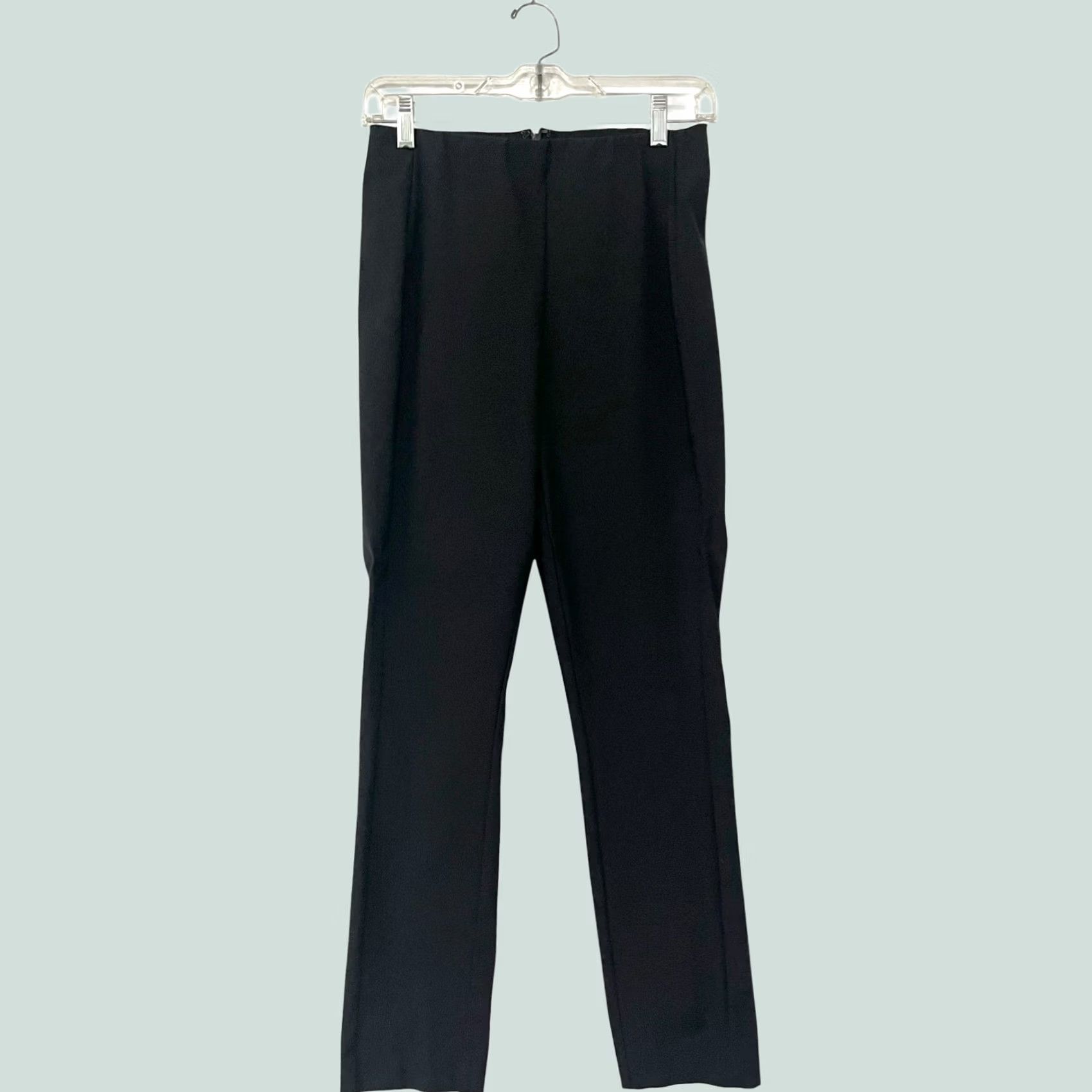 Rag & Bone Rag & Bone Pants Womens 6 Black Skinny Slim Back Zip Tapered Ankle Trousers Shirt? Size 27" / US 4 / IT 40 - 1 Thumbnail