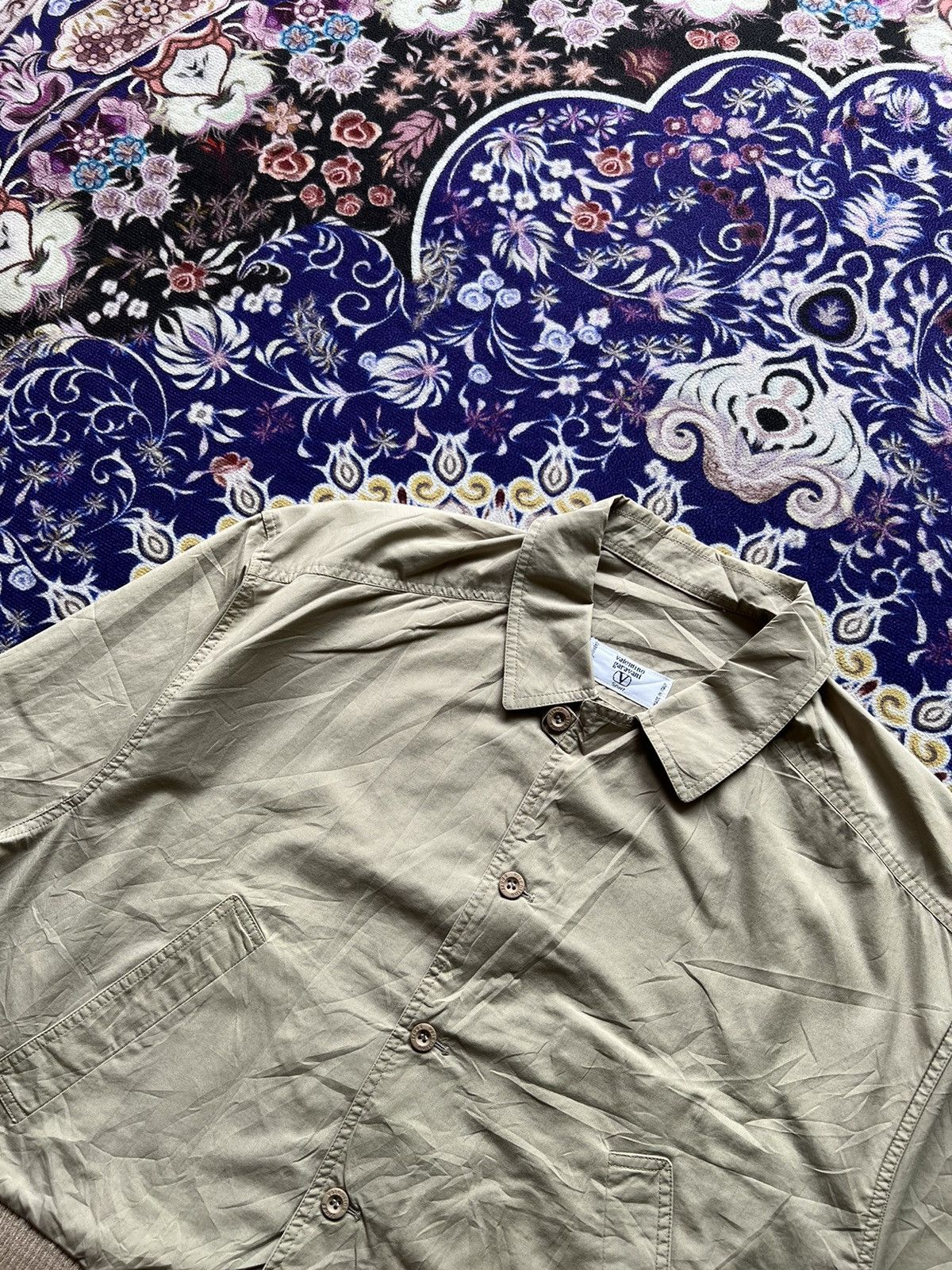 Valentino Valentino Garavani Button Up Vintage Jacket Made In Italy Size L / US 10 / IT 46 - 12 Thumbnail
