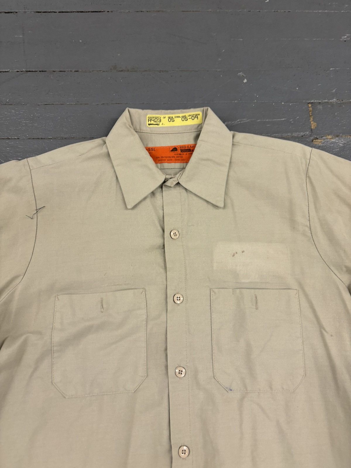 Vintage Vintage Red kap workwear shirt Size US M / EU 48-50 / 2 - 2 Thumbnail
