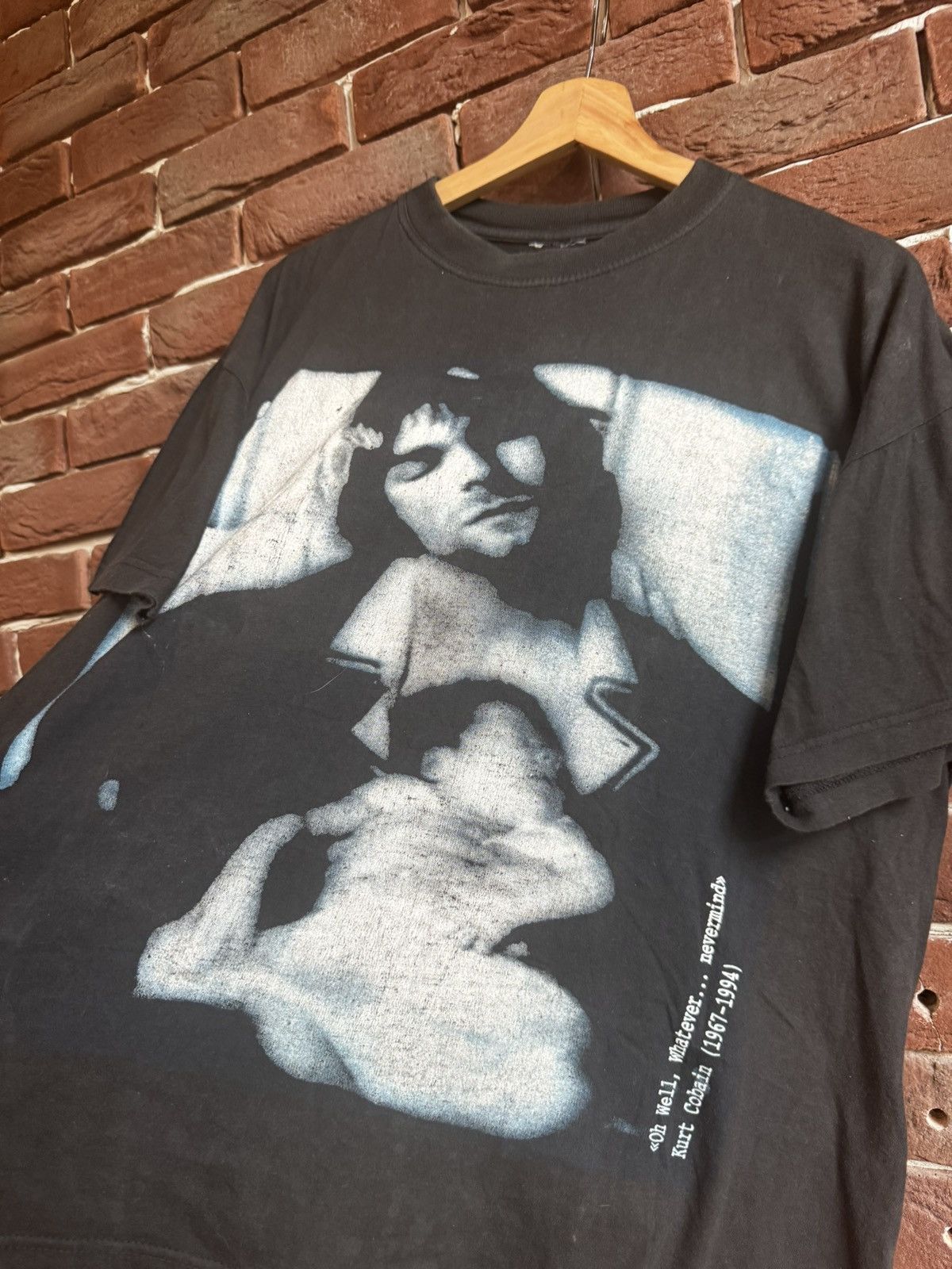 Band Tees Rare 90s Nirvana Nevermind Kurt Cobain Grunge Vintage Tee Size US L / EU 52-54 / 3 - 4 Thumbnail