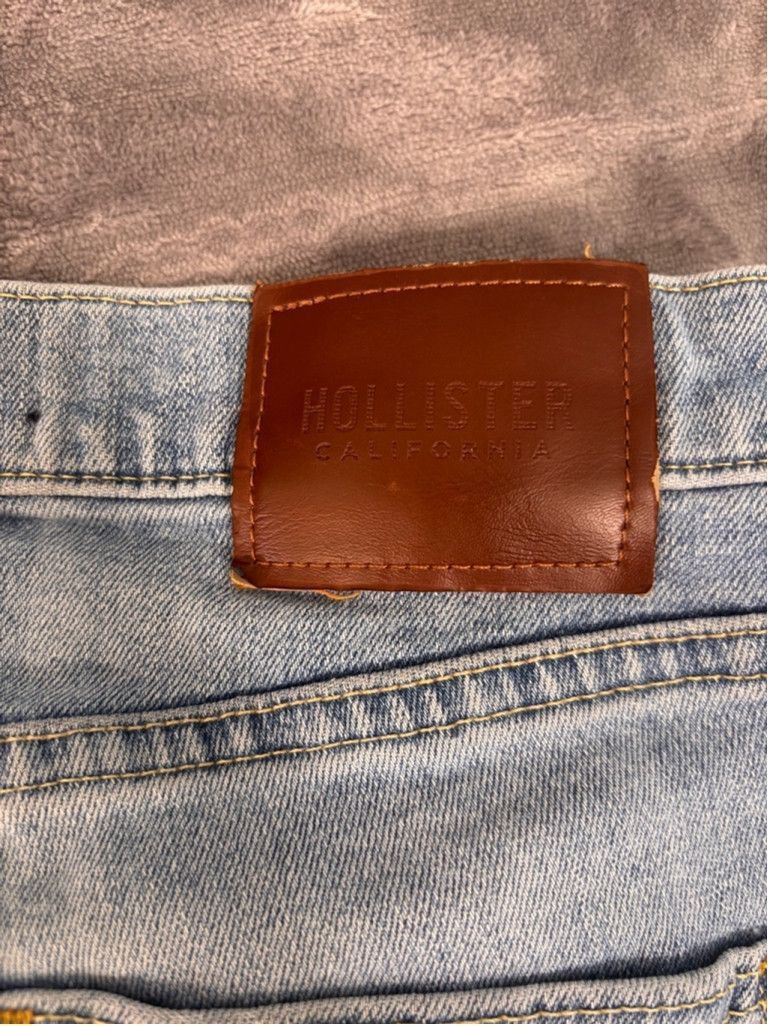 Hollister Hollister Men's Jeans, W28 L32, Light Blue Size US 28 / EU 44 - 11 Thumbnail