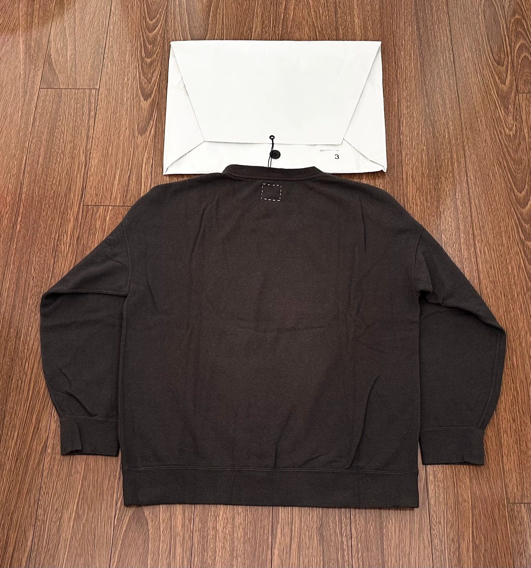 Visvim VISVIM Jumbo Sweat L/S Uneven Dye 21SS Black Size US L / EU 52-54 / 3 - 2 Thumbnail