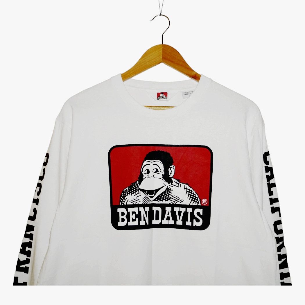 Ben Davis × Japanese Brand Ben davis white Longsleeve size : L Size US L / EU 52-54 / 3 - 3 Thumbnail