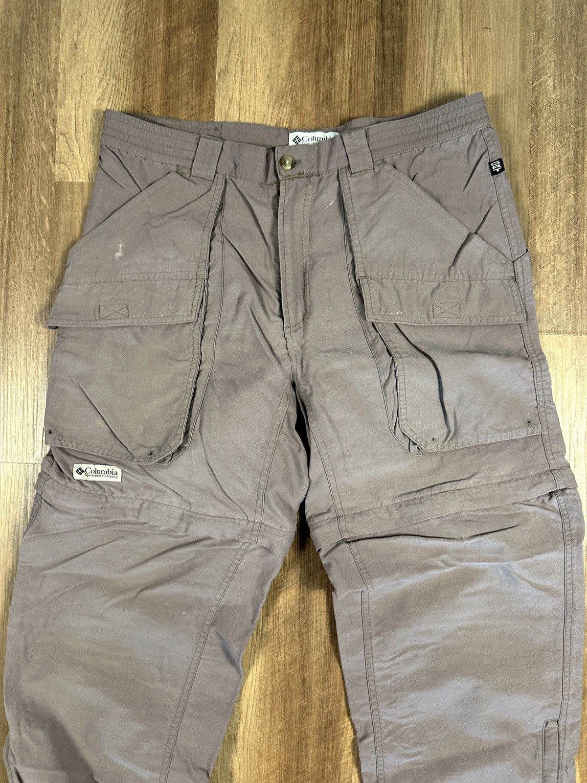 Columbia × Vintage Vintage Columbia Cargo Pants Size 36 x 29 Convertible Shorts Size US 34 / EU 50 - 4 Thumbnail