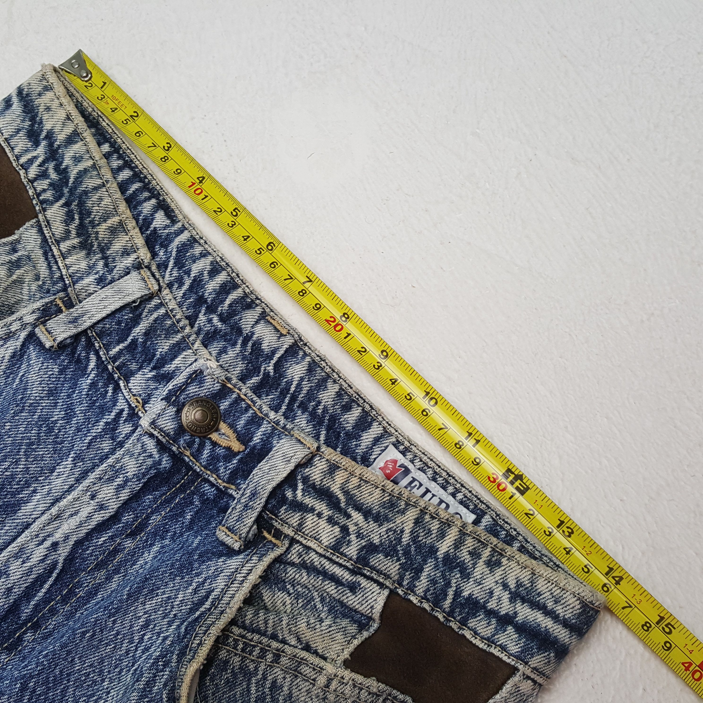 Wrangler Vintage Euro Wrangler American Classic Denim Jeans RR30 Size 28" / US 6 / IT 42 - 7 Thumbnail