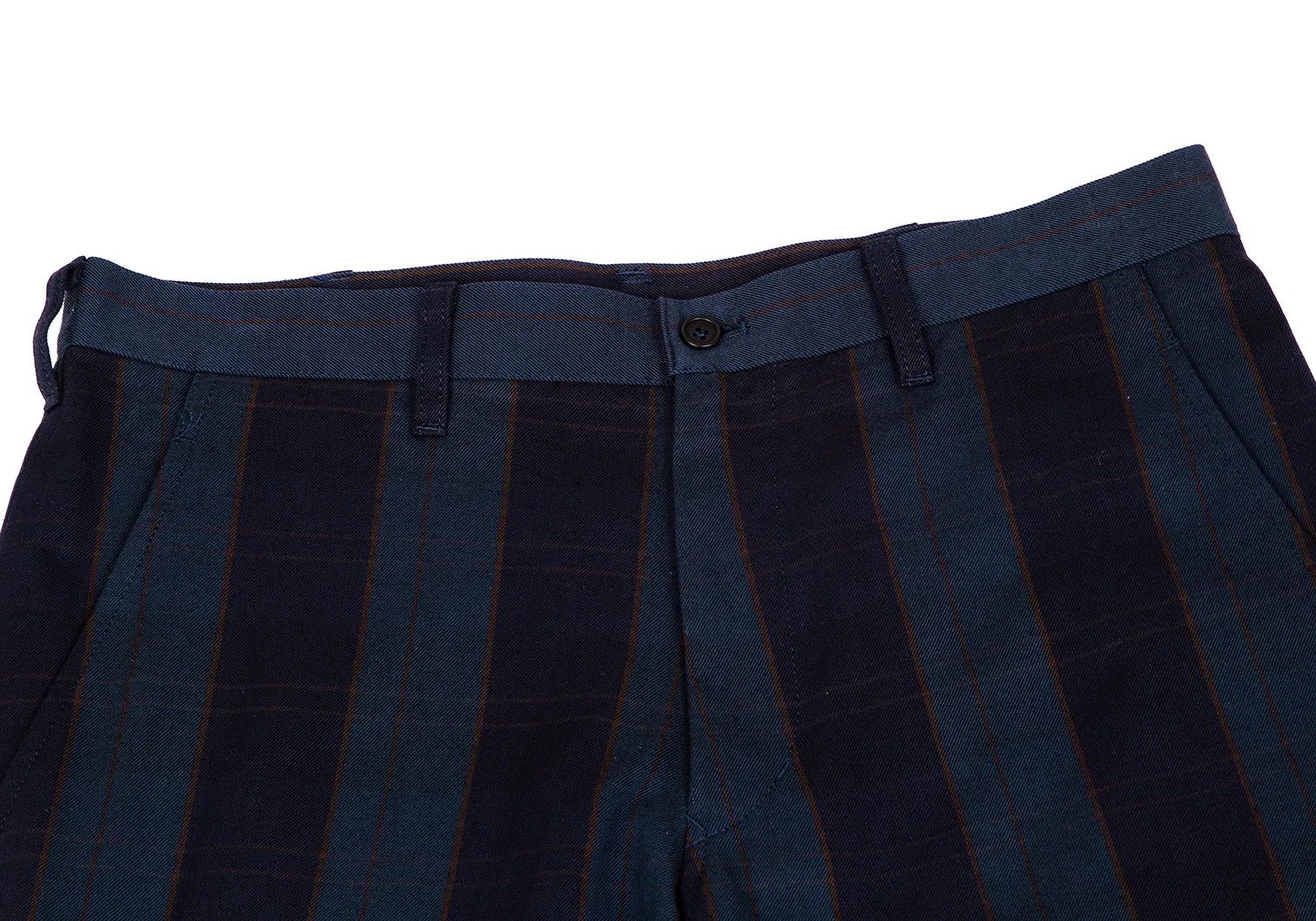 Yohji Yamamoto Yohji Yamamoto Cotton Wool Check Double Pants Size US 36 / EU 52 - 3 Thumbnail