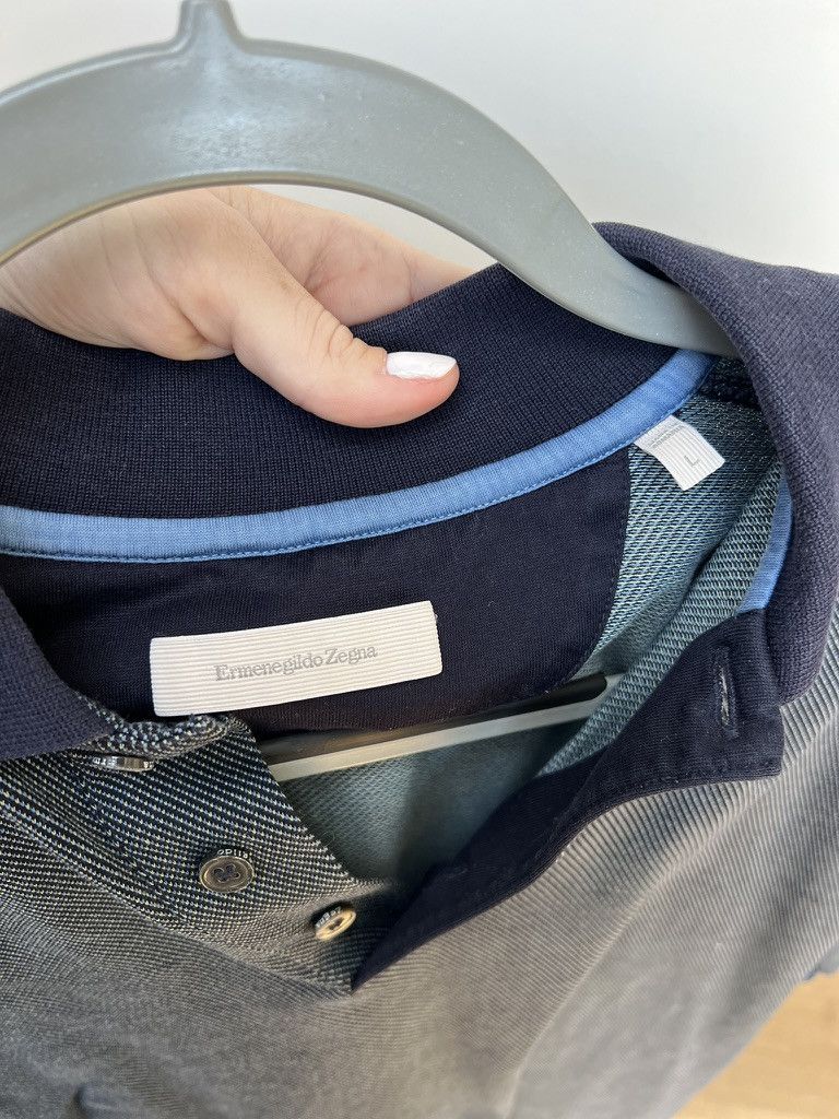 Ermenegildo Zegna Ermengildo Zegna Polo Size US L / EU 52-54 / 3 - 2 Thumbnail