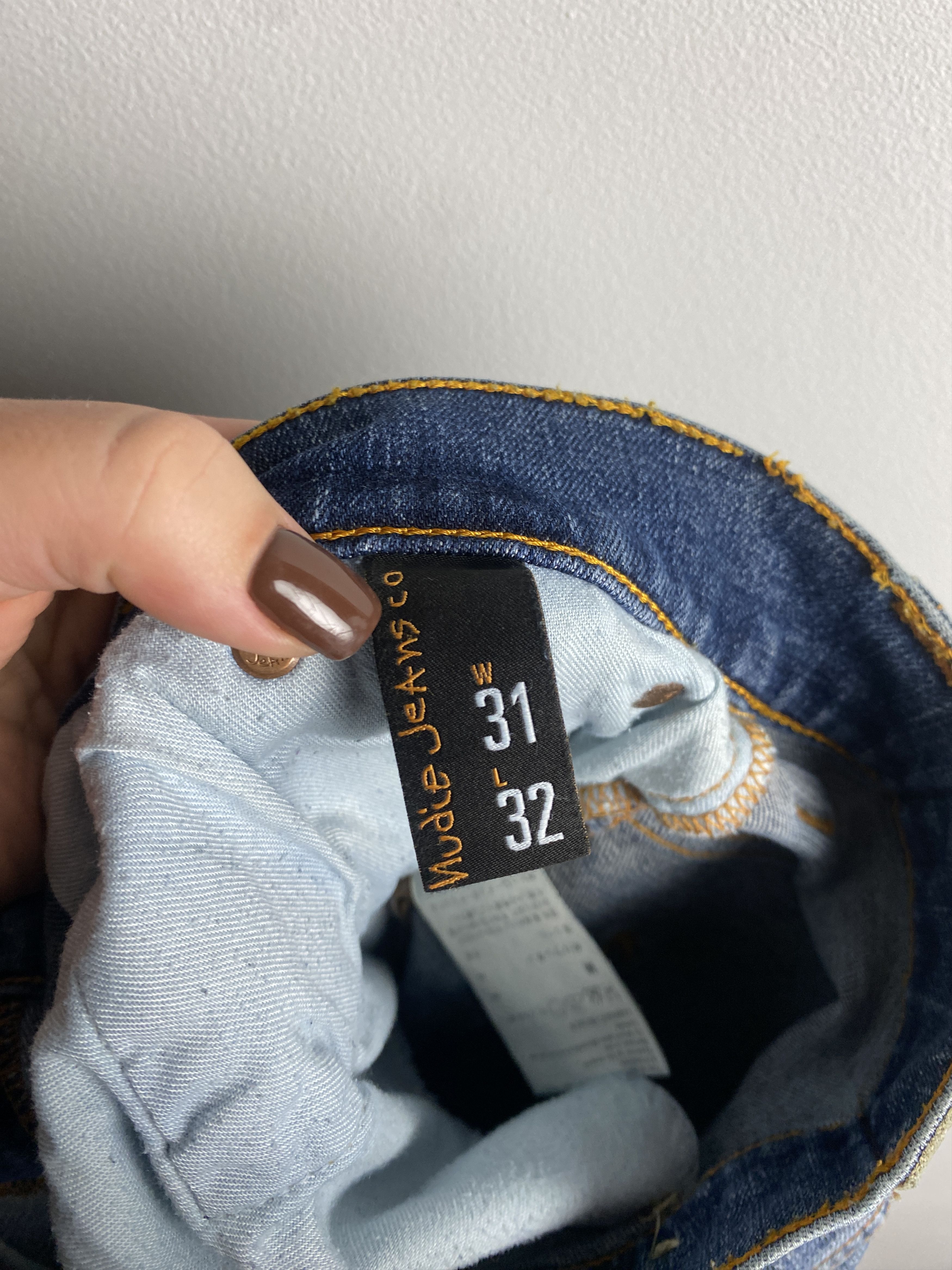 Nudie Jeans Nudie Jeans Thin Finn denim jeans pants Size US 31 - 6 Thumbnail