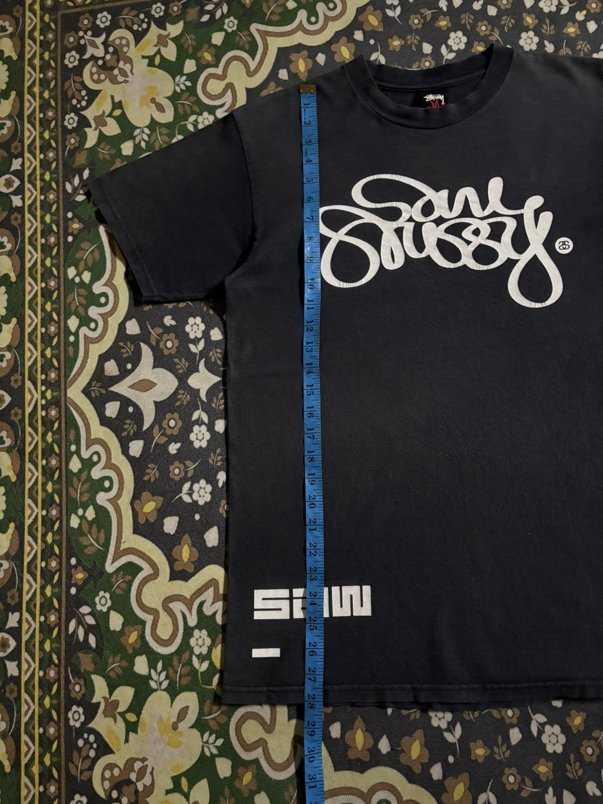 Stussy 🔥🔥Vintage Y2k Sussy Spell Out Tee Size US M / EU 48-50 / 2 - 10 Thumbnail