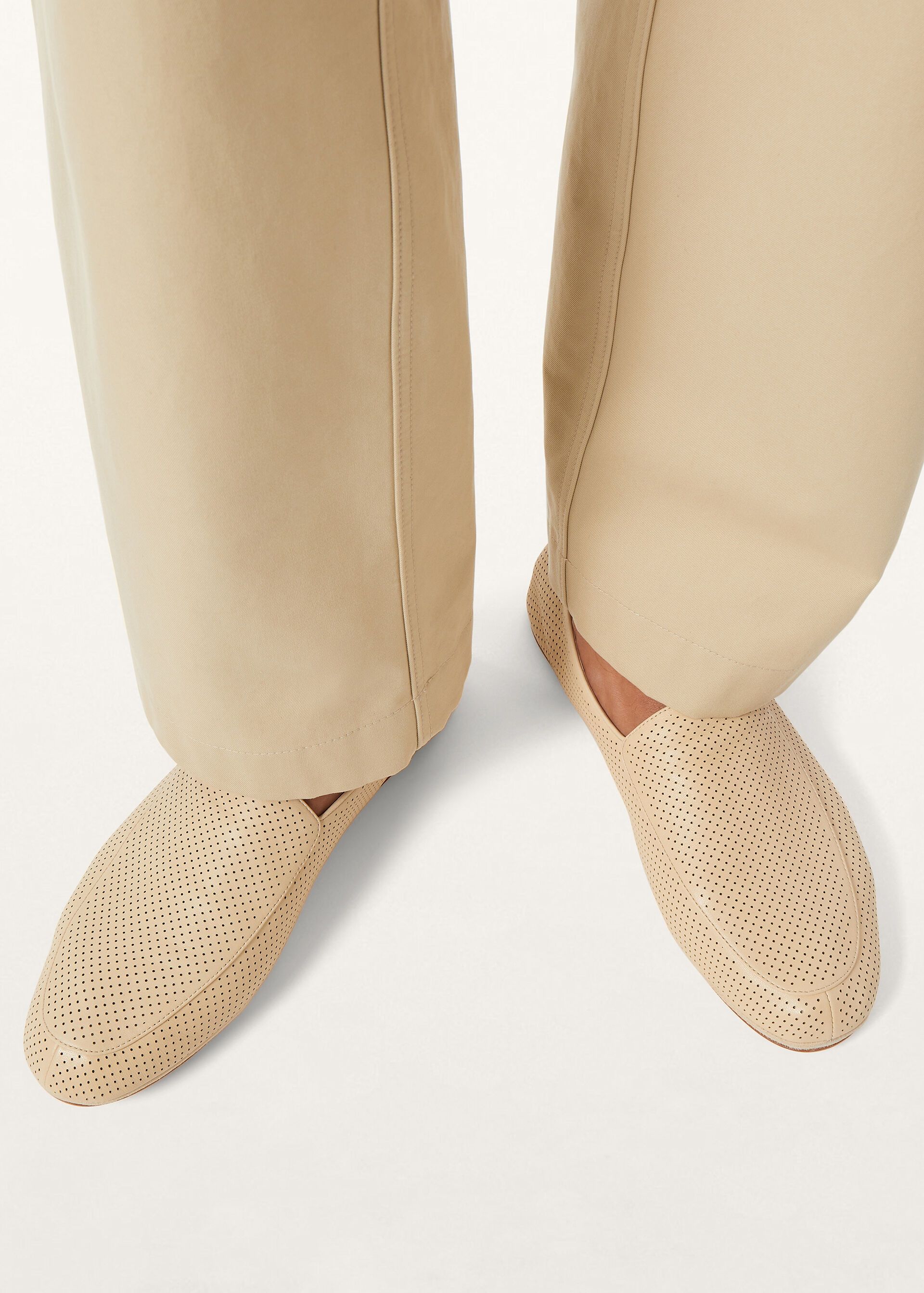 Loro Piana os11x0226 FAQ5511 Anton Walk Loafers in Desert Bloom Size US 9 / EU 42 - 2 Thumbnail