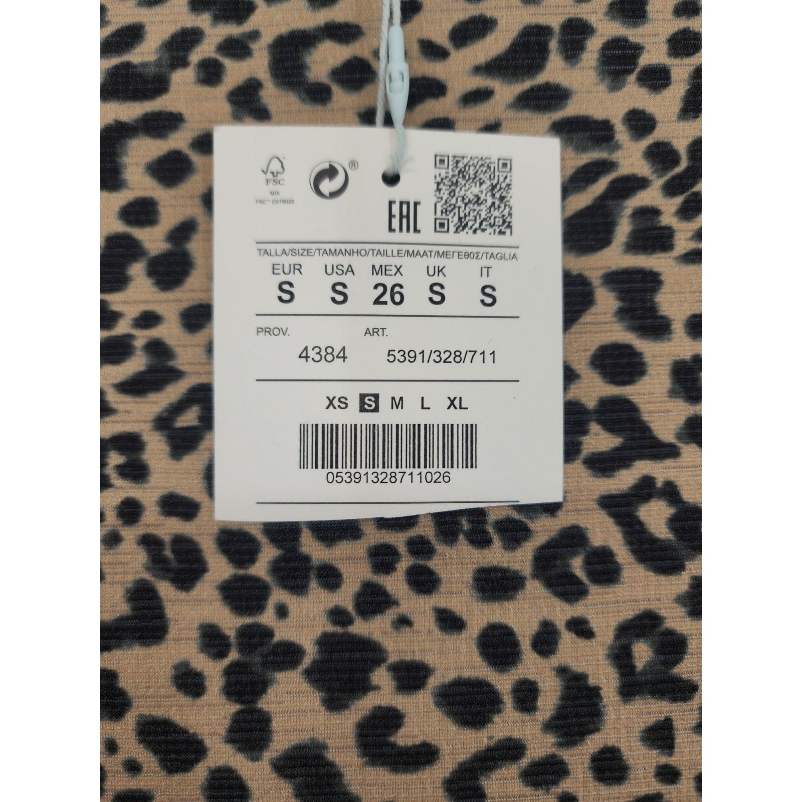 Pull & Bear Pull & Bear Leopard Print Tiered Maxi Dress Women’s Small Size S / US 4 / IT 40 - 5 Thumbnail